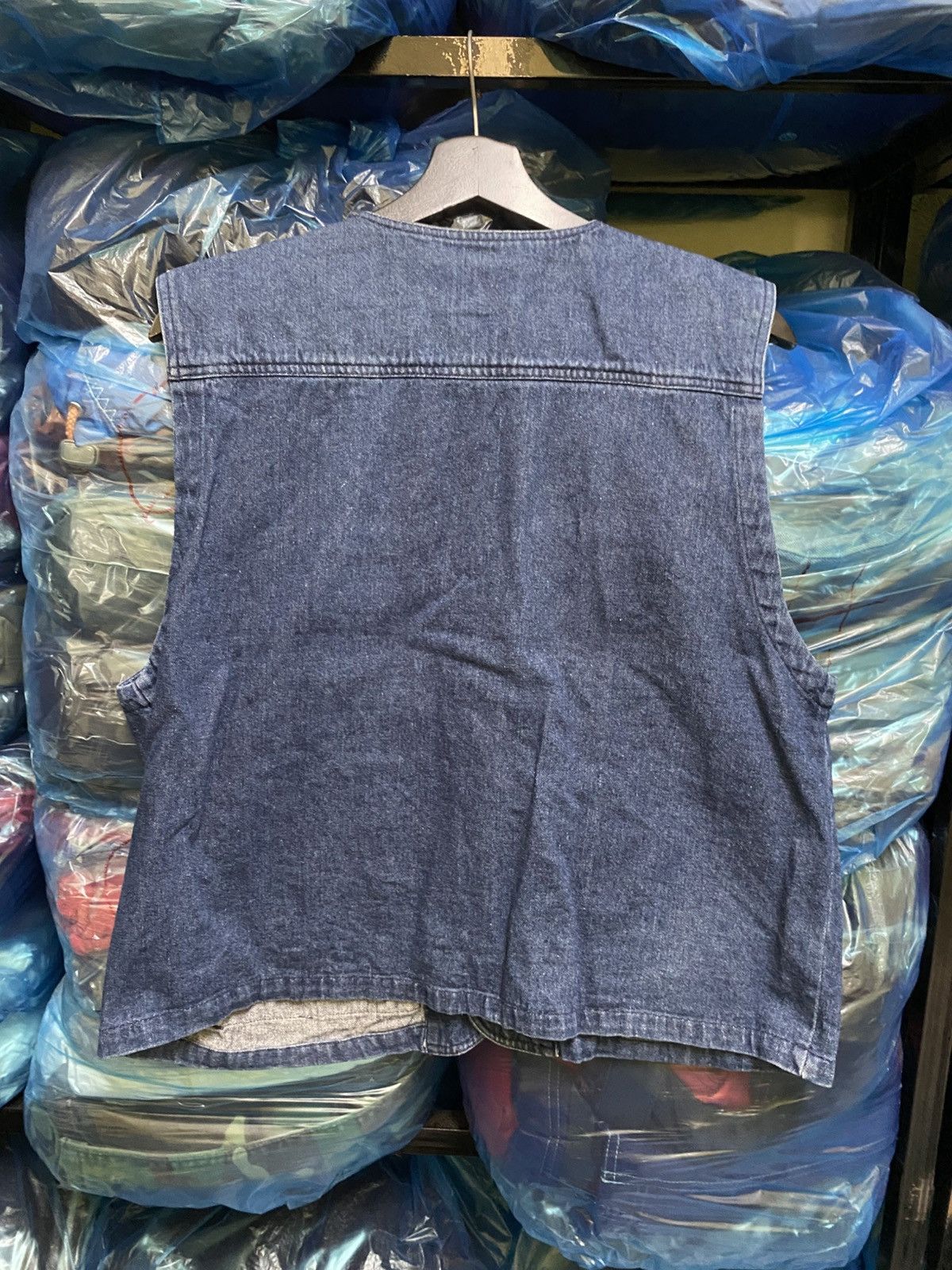Vintage Vintage Vario Max Denim Utility Vest – Made in Japan Size L Size US L / EU 52-54 / 3 - 7 Thumbnail