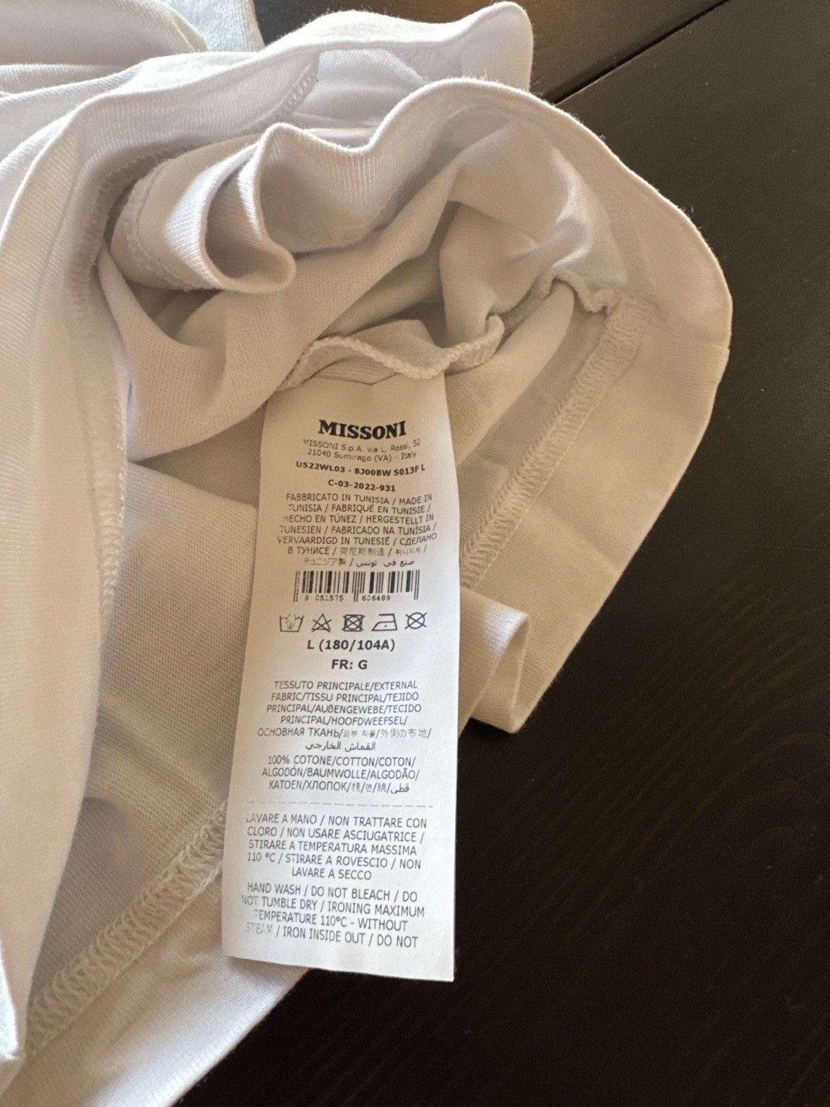 Missoni Missoni Tee Shirt Size US L / EU 52-54 / 3 - 6 Thumbnail