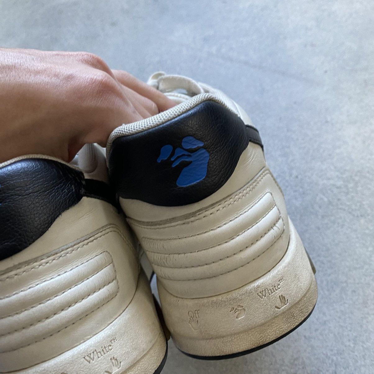 Off-White OFF WHITE Office Sneaker White Black Size US 10 / EU 43 - 6 Thumbnail