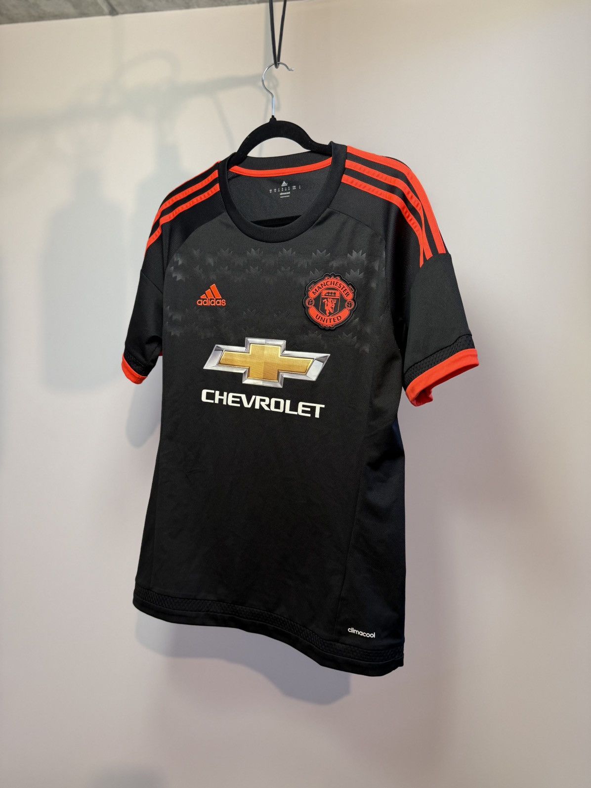 Adidas Manchester United 2015 2016 Third Soccer Football Jersey Size US M / EU 48-50 / 2 - 1 Thumbnail