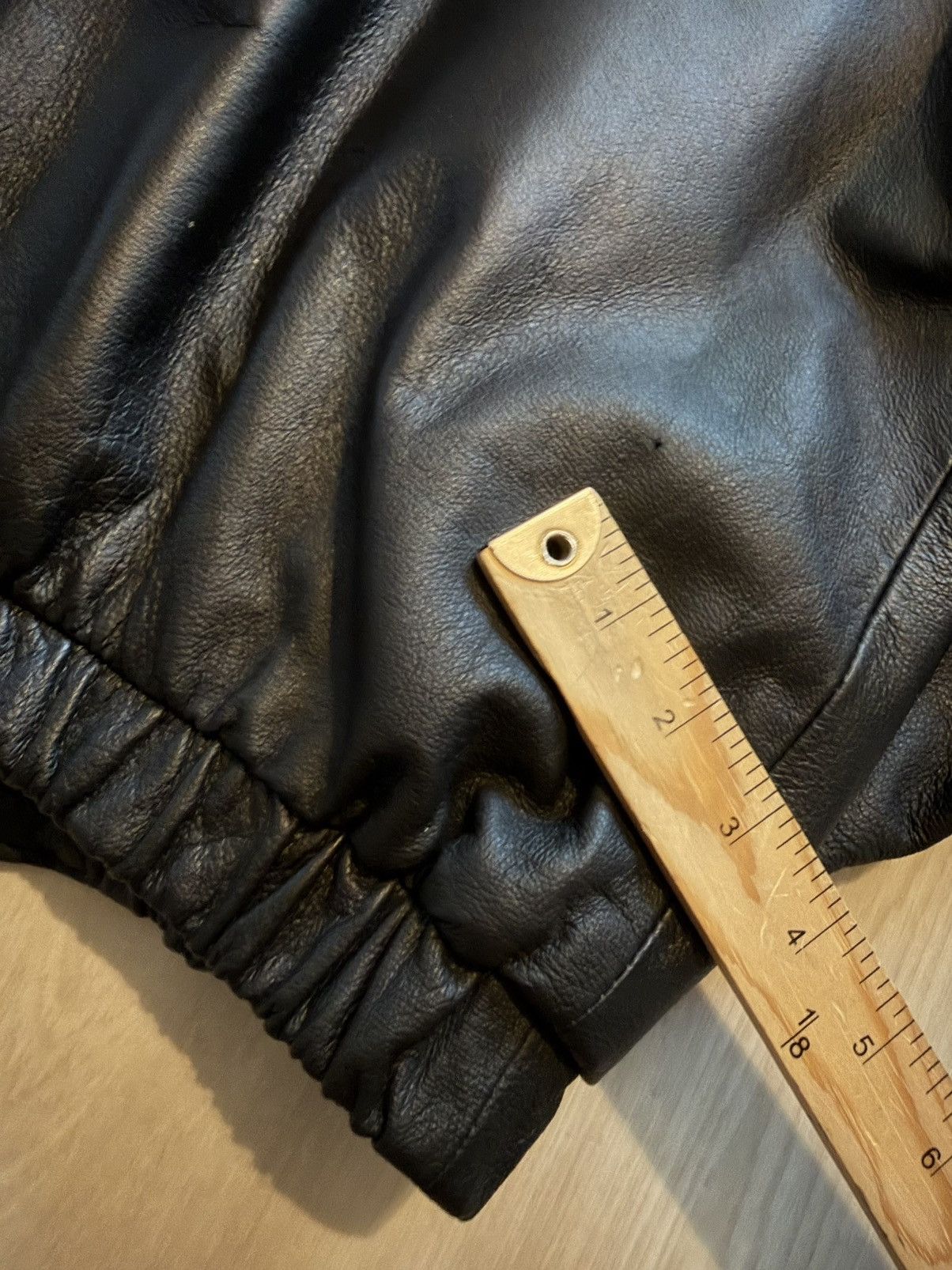 Vintage Vintage St. John's Bay Leather Bomber Quilted Lined Sz XL Size US XL / EU 56 / 4 - 9 Thumbnail
