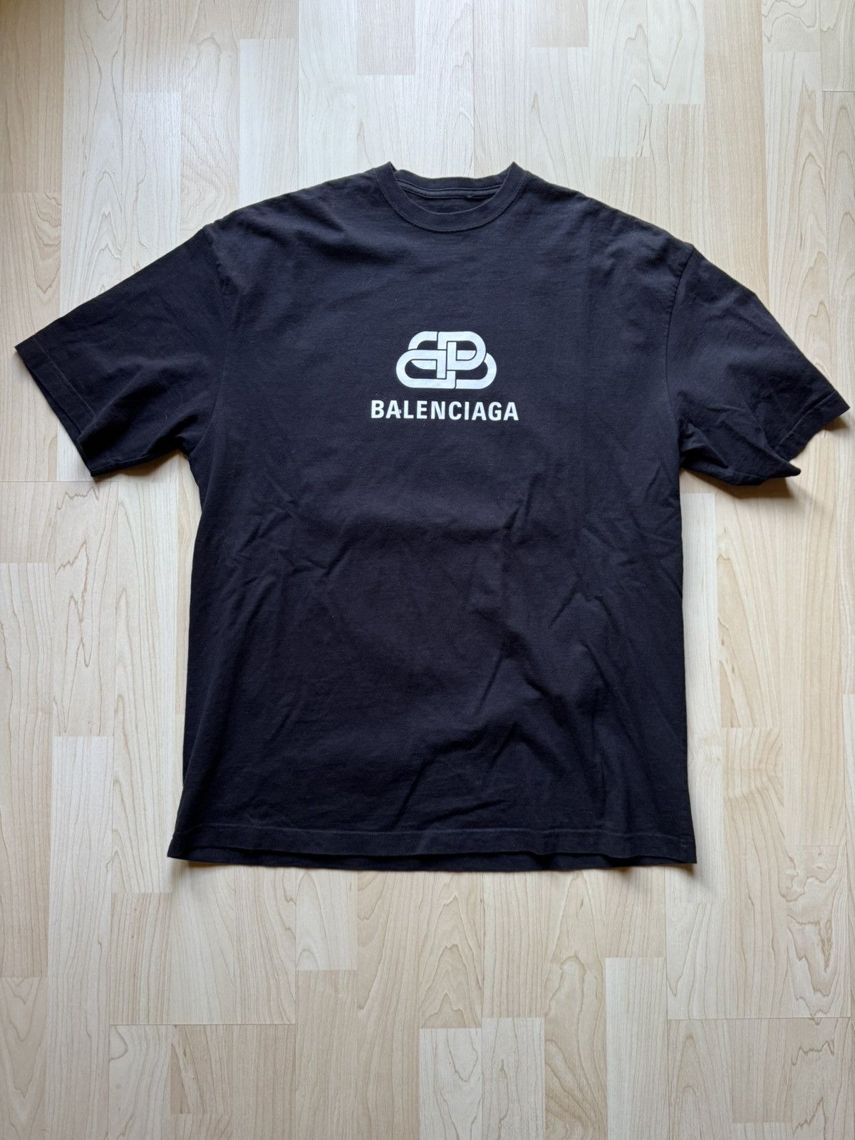Balenciaga BB Logo Oversized T-Shirt