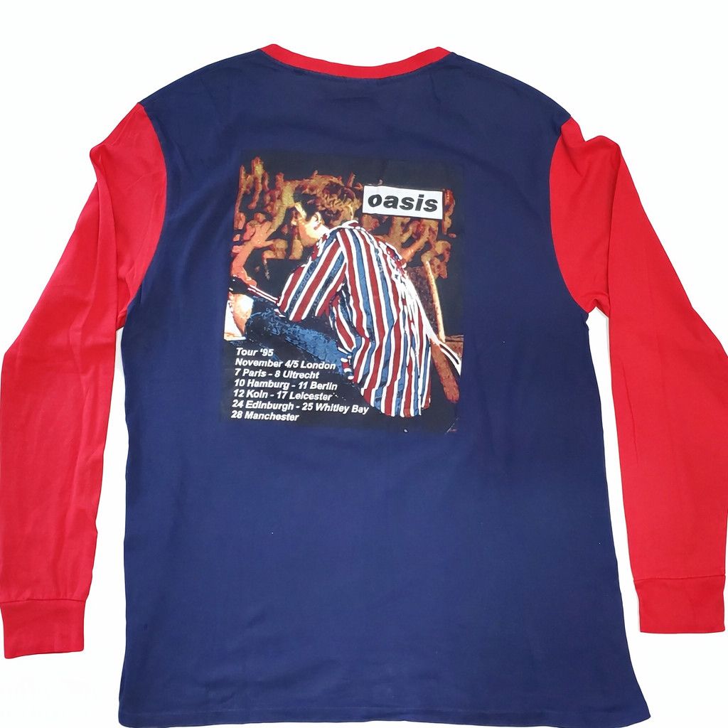 Other Oasis 95 tour longsleeve britpop band tshirt Size US L / EU 52-54 / 3 - 2 Thumbnail