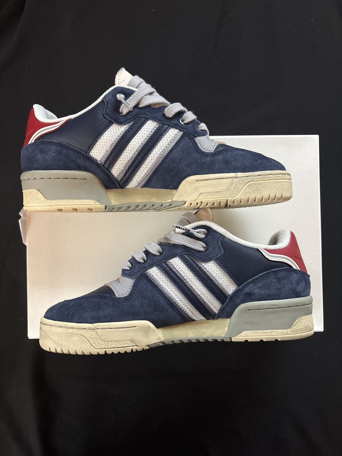 adidas gazelle silver green womens Extra Butter x adidas Rivalry Low ID8805 main image 1