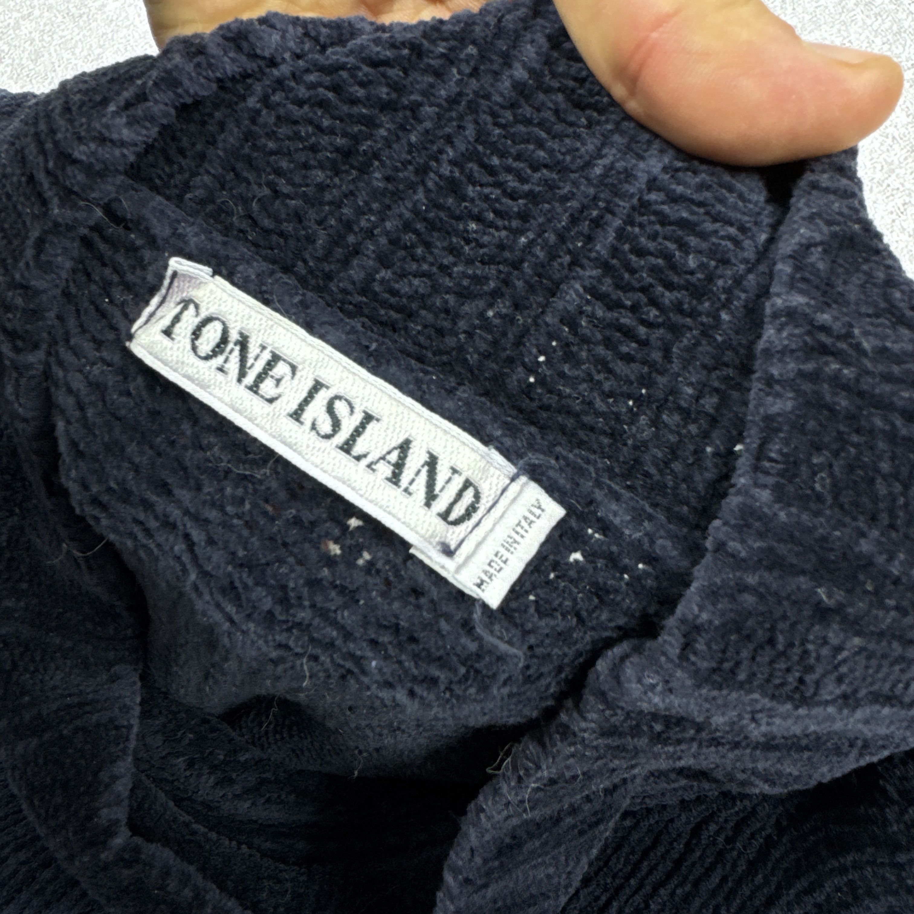 Stone Island RARE Vintage Stone Island 90s Knit Oversize Sweater Size XL Size US XL / EU 56 / 4 - 14 Thumbnail