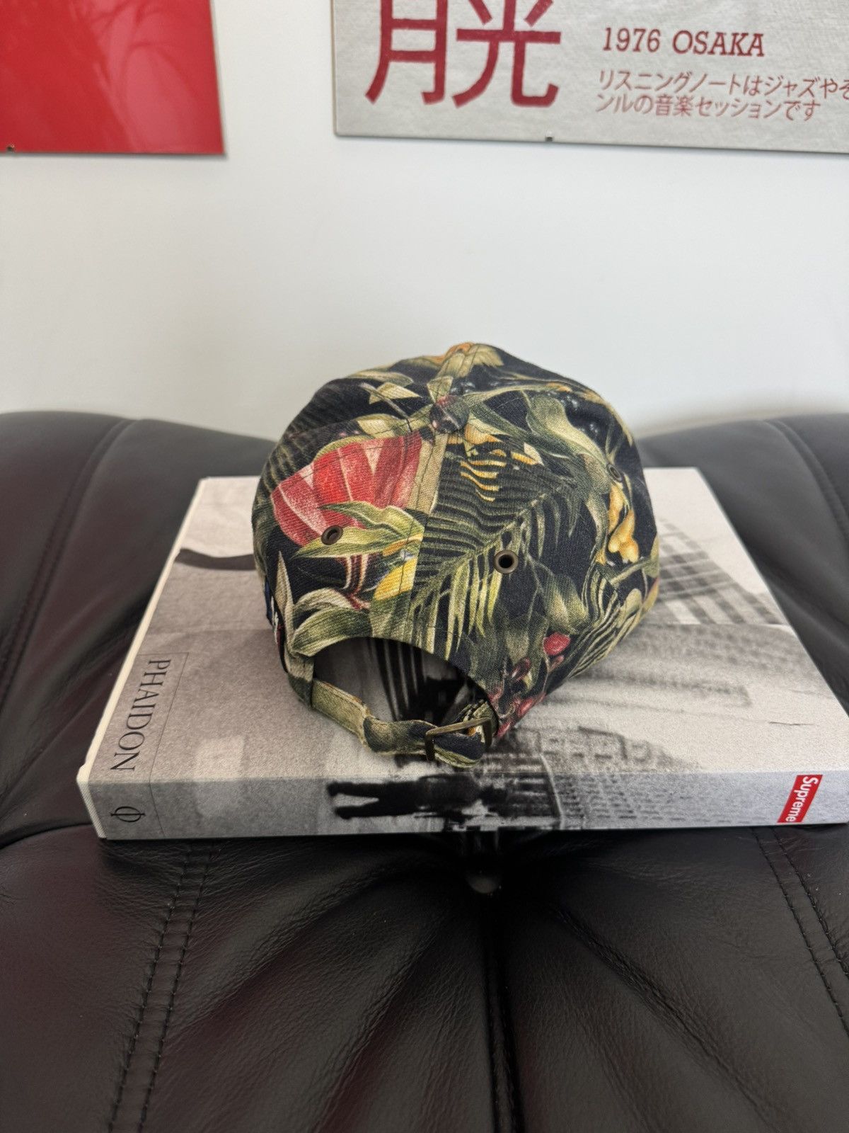 AMI AMI Paris Hat One Size Floar Print Washed Hat Cap Rare Size ONE SIZE - 5 Thumbnail