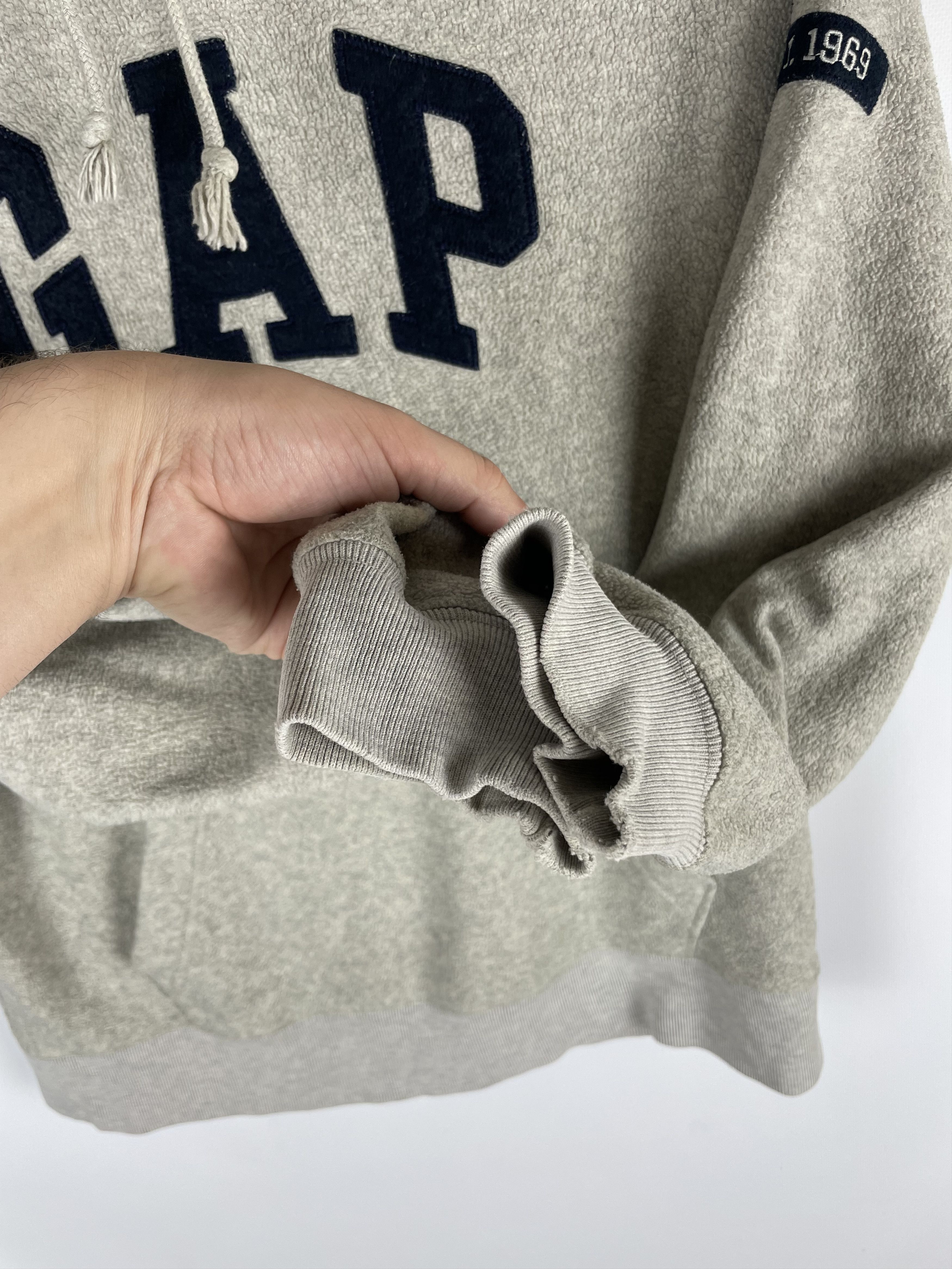 Gap × Vintage Vintage GAP Fleece Hoodie sweatshirt Size US S / EU 44-46 / 1 - 8 Thumbnail