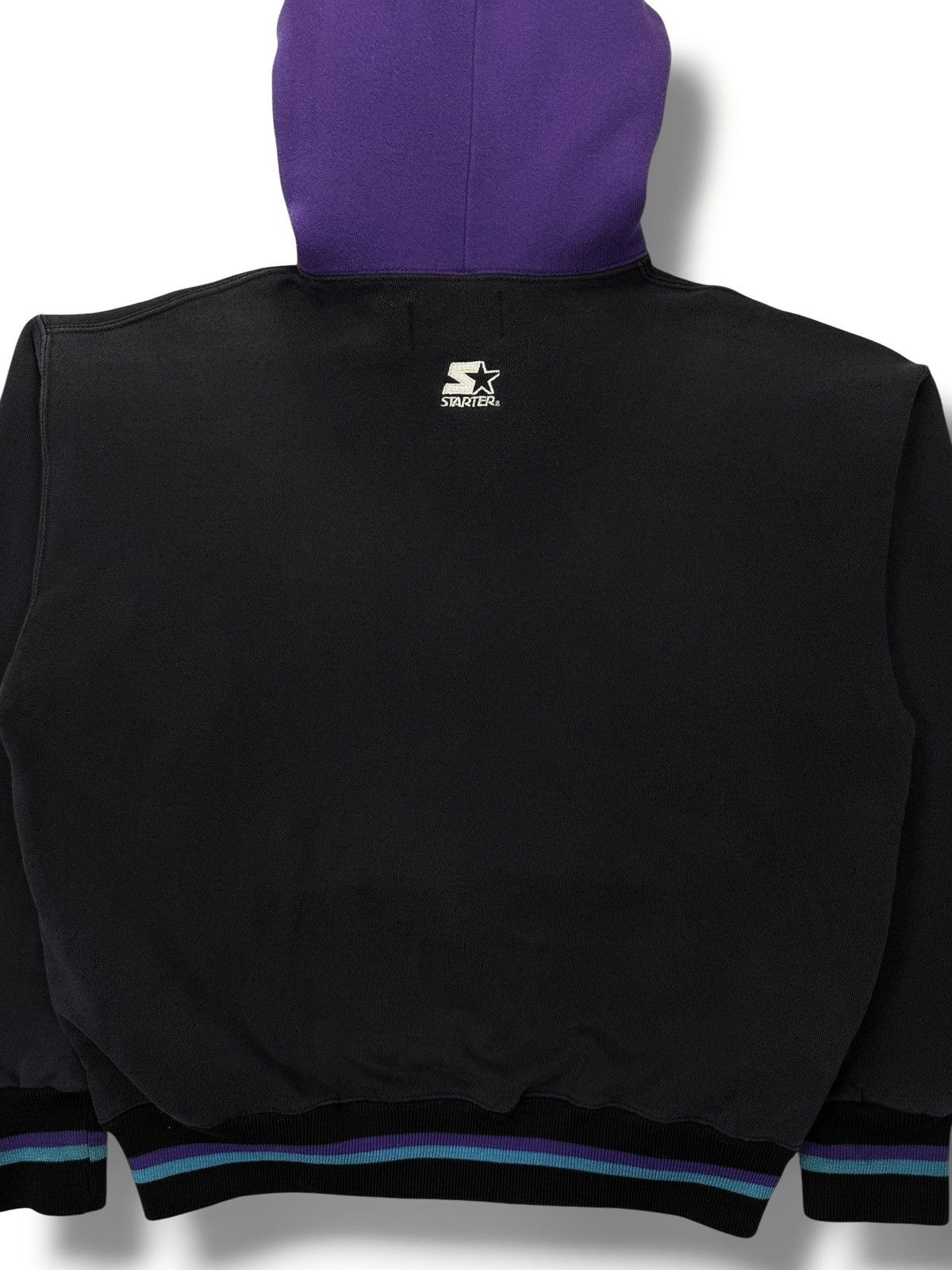 Starter Vintage 90’s Charlotte Hornets Starter Double Hood Sweater Size US S / EU 44-46 / 1 - 5 Thumbnail