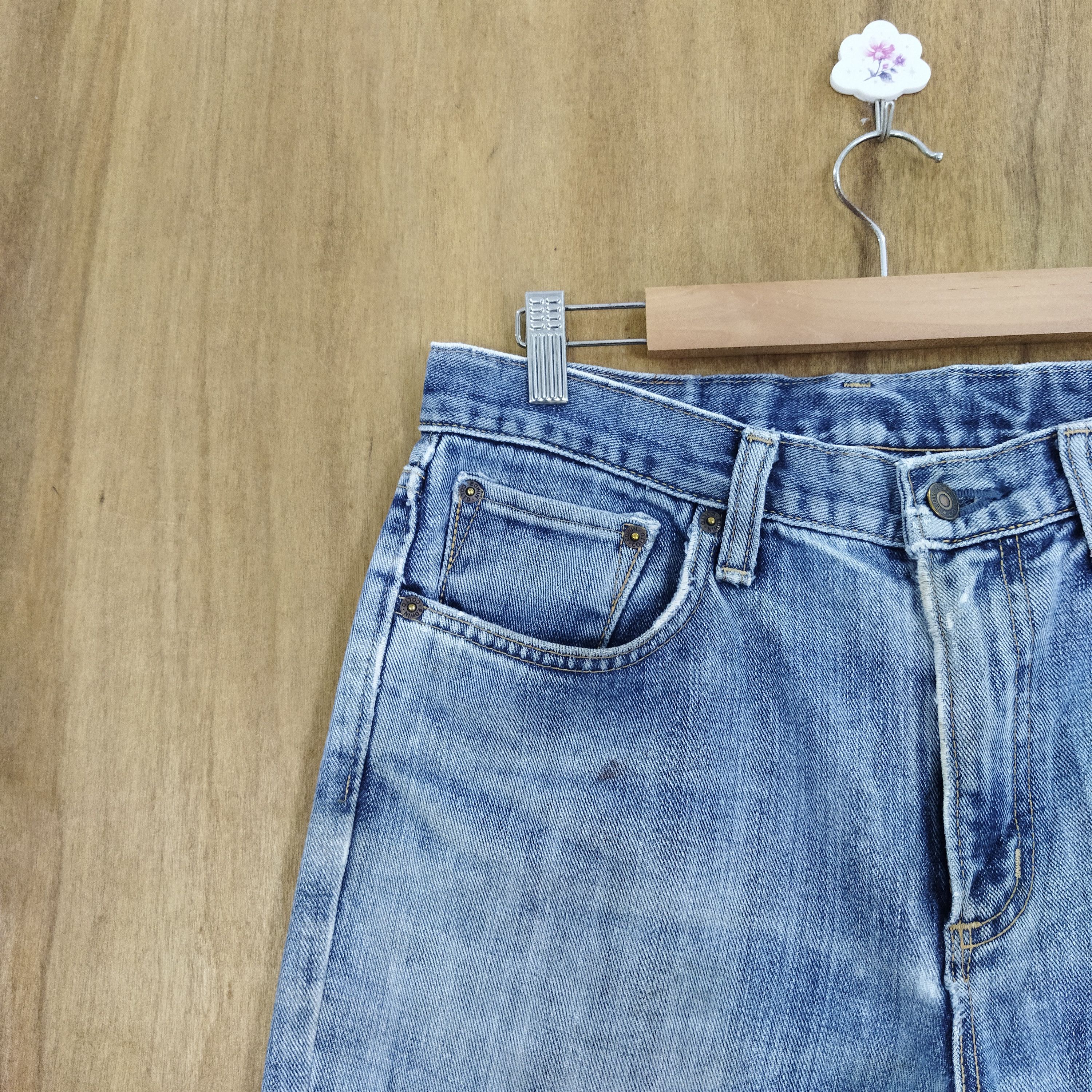 Edwin EDWIN 403 BLUE JEANS PANTS Size US 30 / EU 46 - 4 Thumbnail