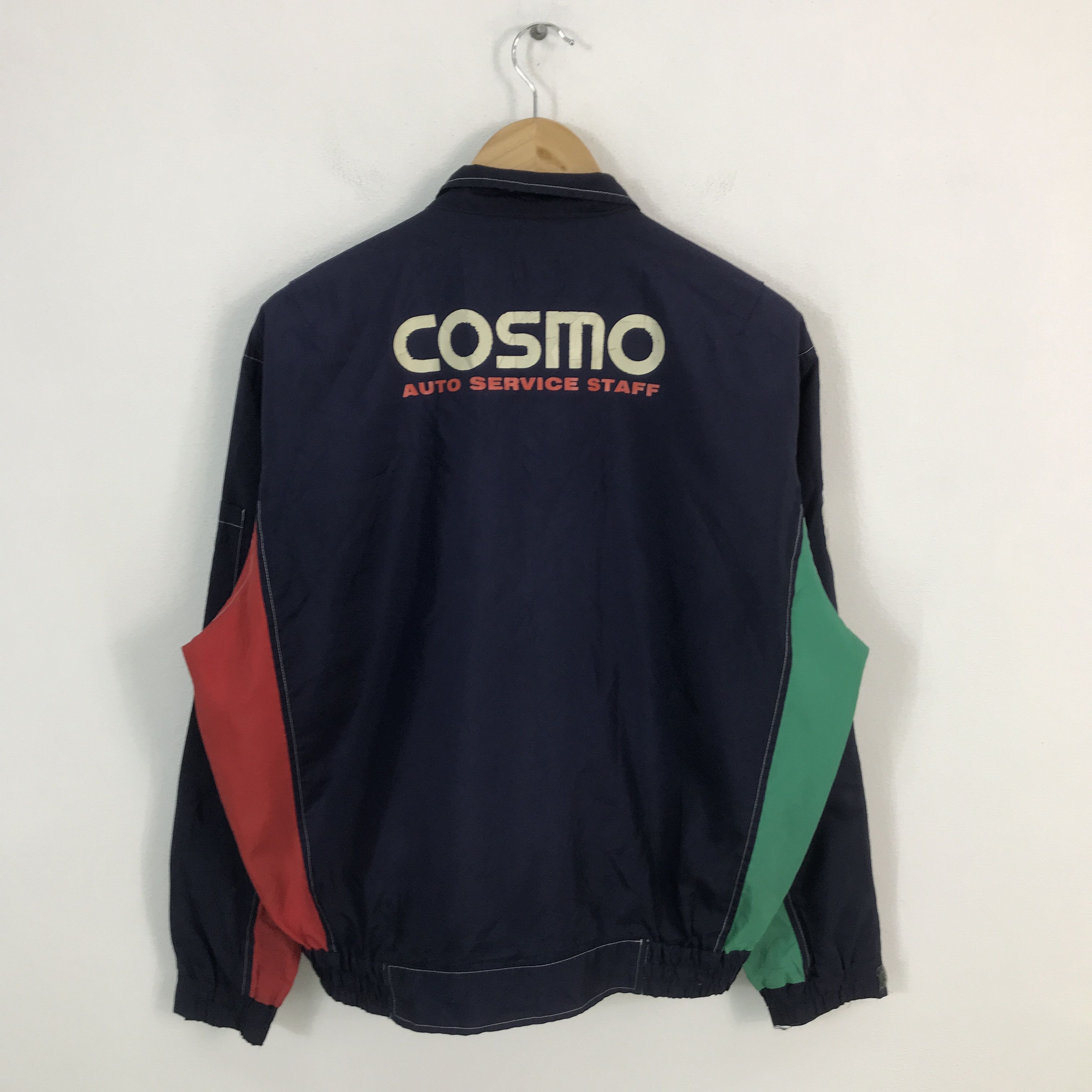 Japanese Brand Japan motorsport Cosmo Auto Service Staff Racing jacket Size US L / EU 52-54 / 3 - 2 Thumbnail