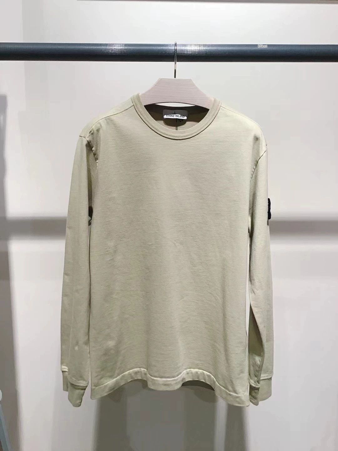 Stone Island Stone Island Beige Long-Sleeve Top Size US M / EU 48-50 / 2 - 2 Thumbnail