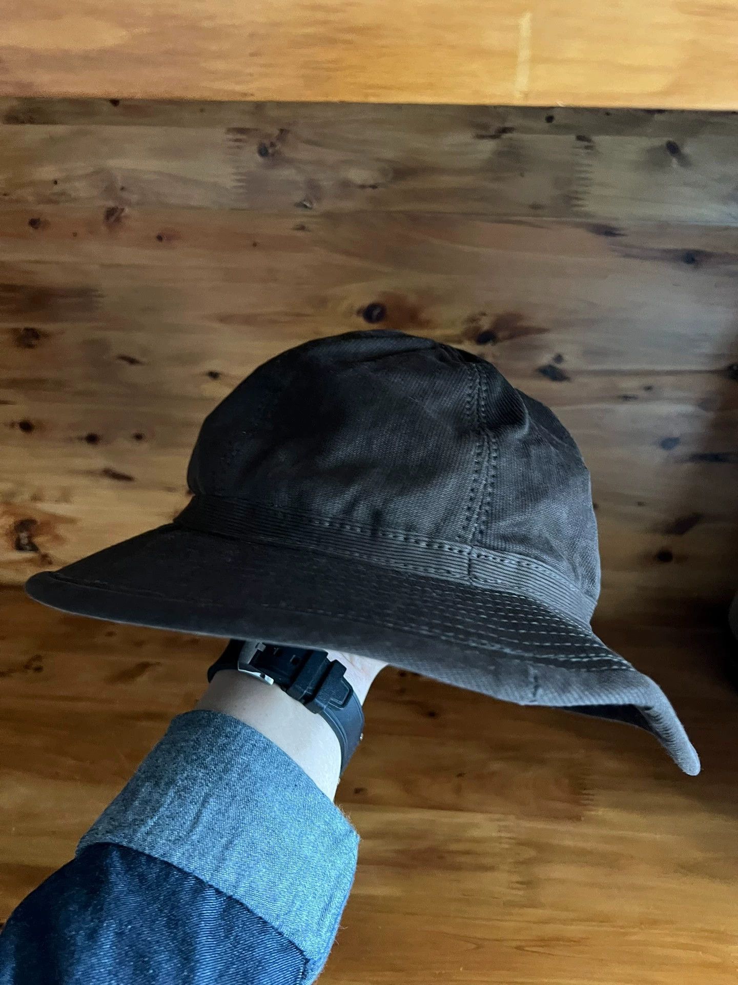 Visvim Visvim 22SS ICT Bucket Cap N.D Mud/Mud S-M Natural Dye Size ONE SIZE - 3 Thumbnail