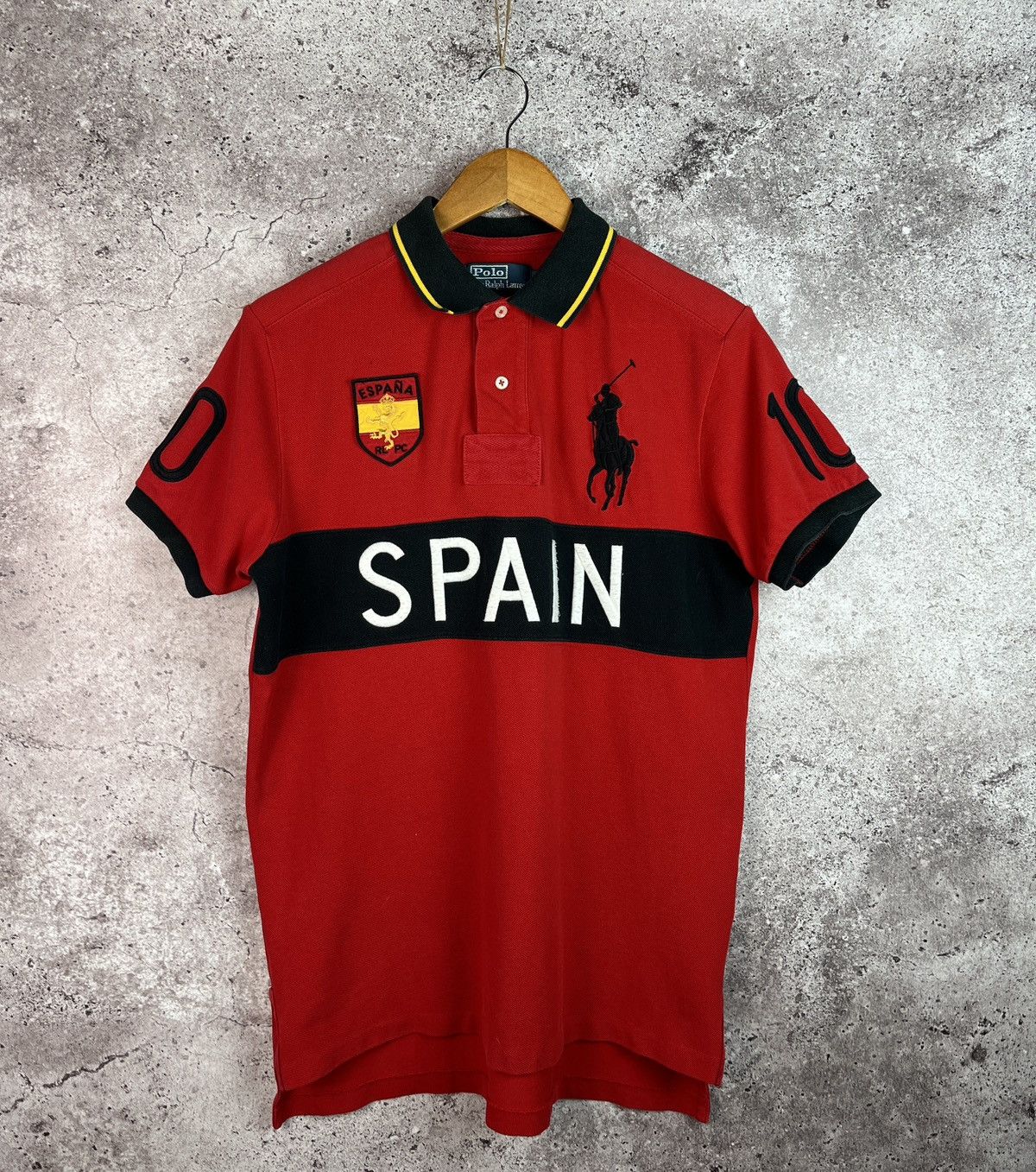 Polo Ralph Lauren Vintage🔥PRL Spain 🇪🇸 Chief Keef Rugby Polo Jersey Shirt Size US M / EU 48-50 / 2 - 1 Thumbnail