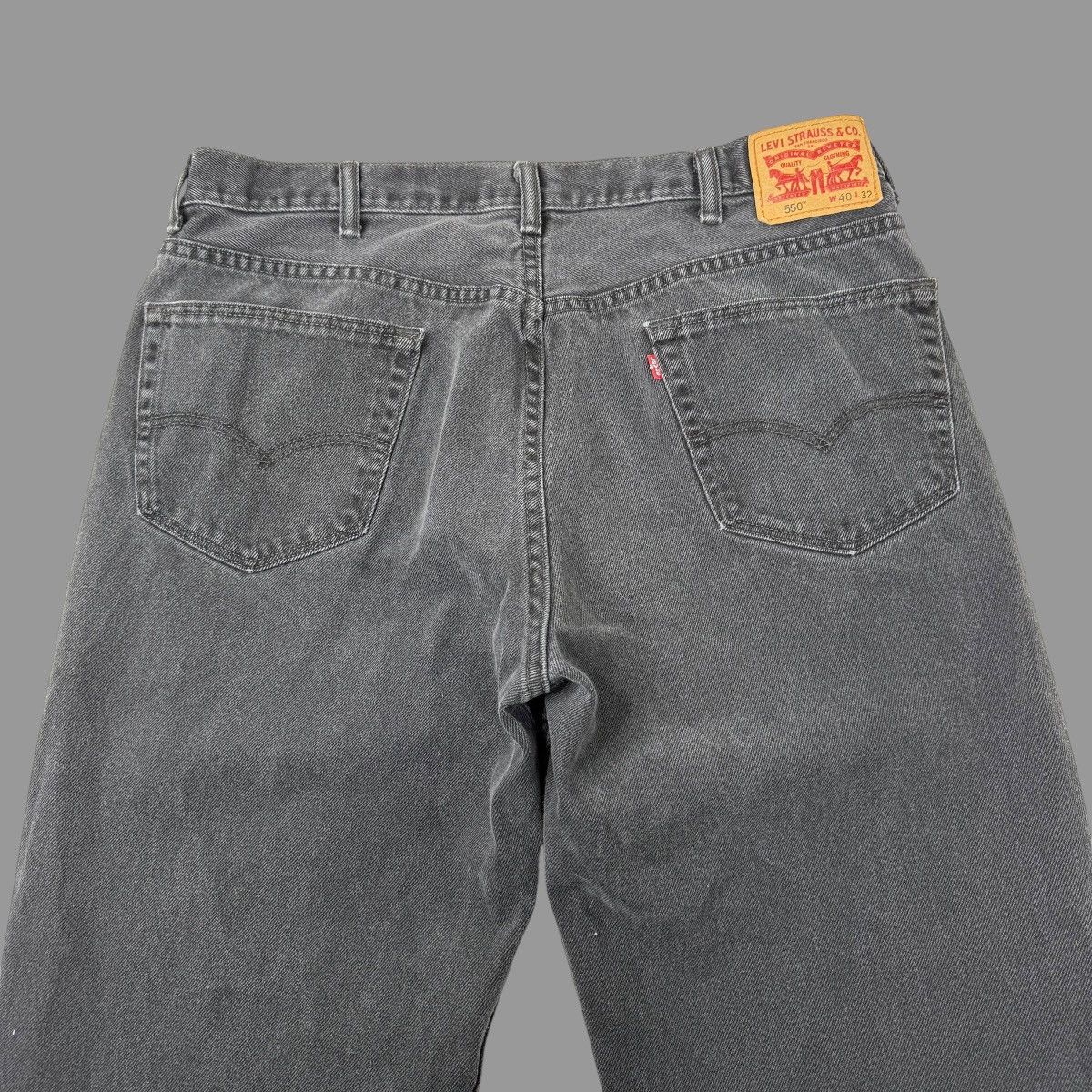 Levi's × Vintage Vintage black Y2K Levi’s 550 jeans Size US 38 / EU 54 - 4 Thumbnail