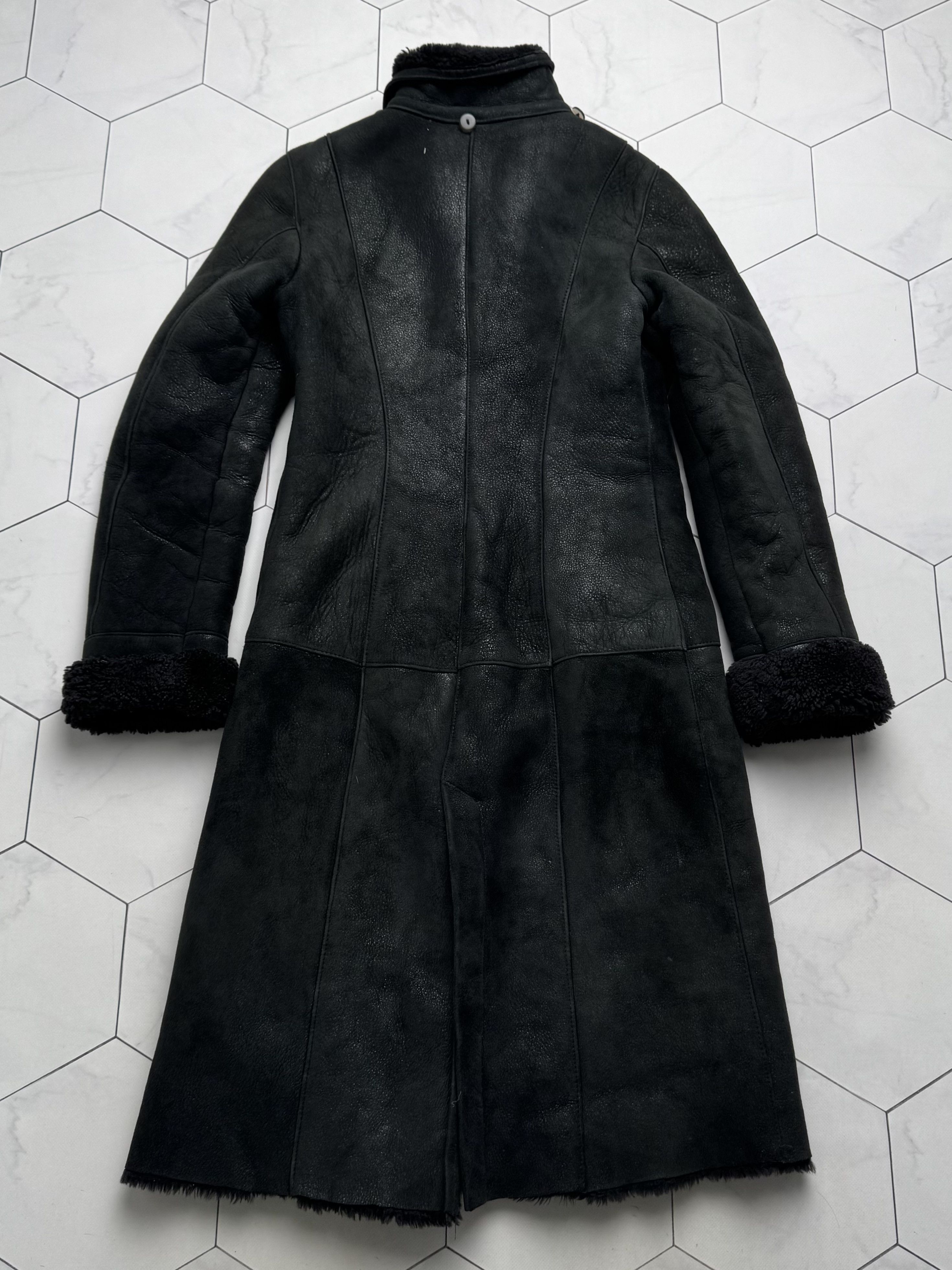 Vintage Vintage Real Sheepskin Coat (B550) Size S / US 4 / IT 40 - 14 Thumbnail