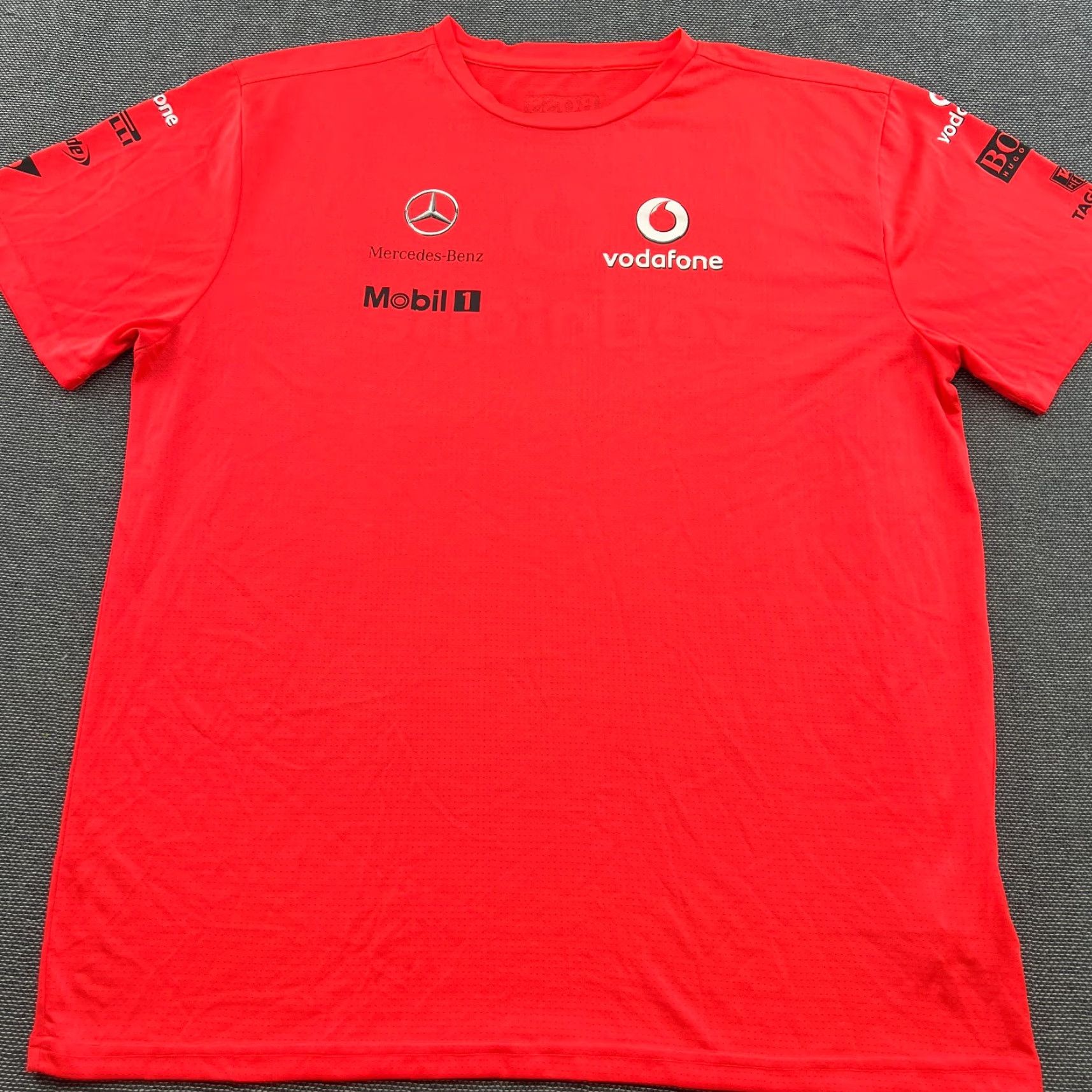 Vintage McLaren F1 Racing Team Vodafone Orange Mens Shirt XL Size US XL / EU 56 / 4 - 3 Thumbnail