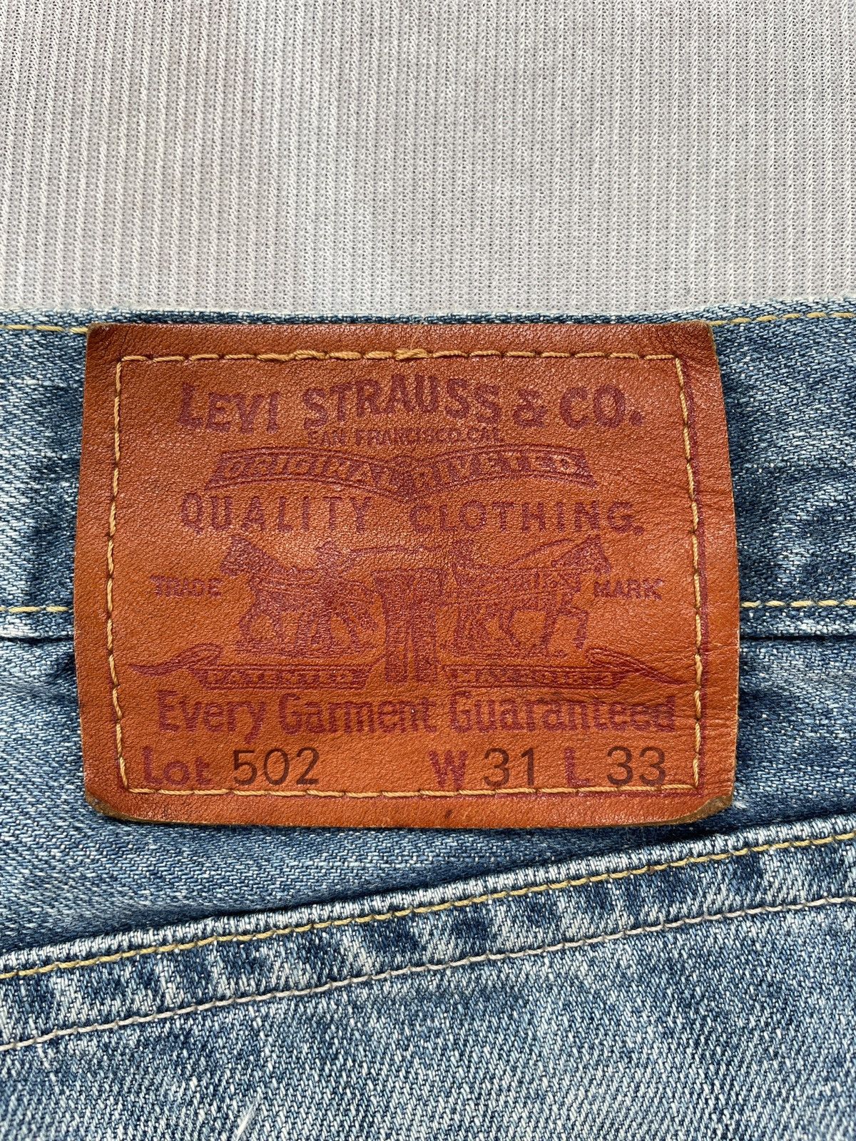 Levi's Vintage Levis 502 Japan Size US 30 / EU 46 - 2 Thumbnail