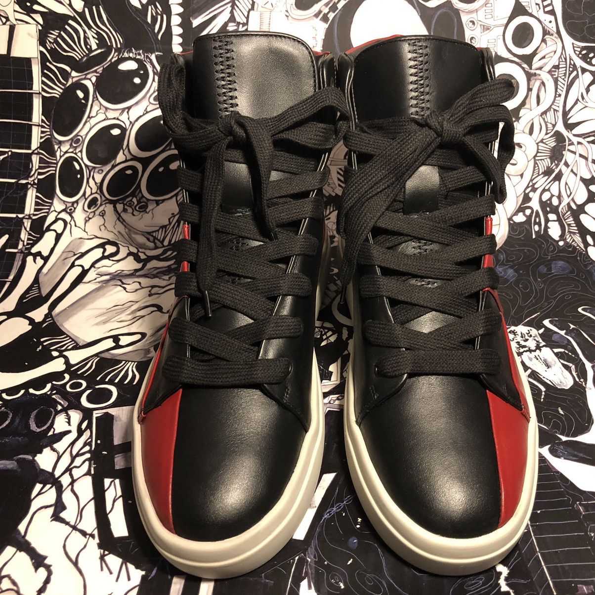 Represent Clo. SAMPLE SS18 The Alpha Mid Black / Red Bred Size US 10 / EU 43 - 8 Thumbnail
