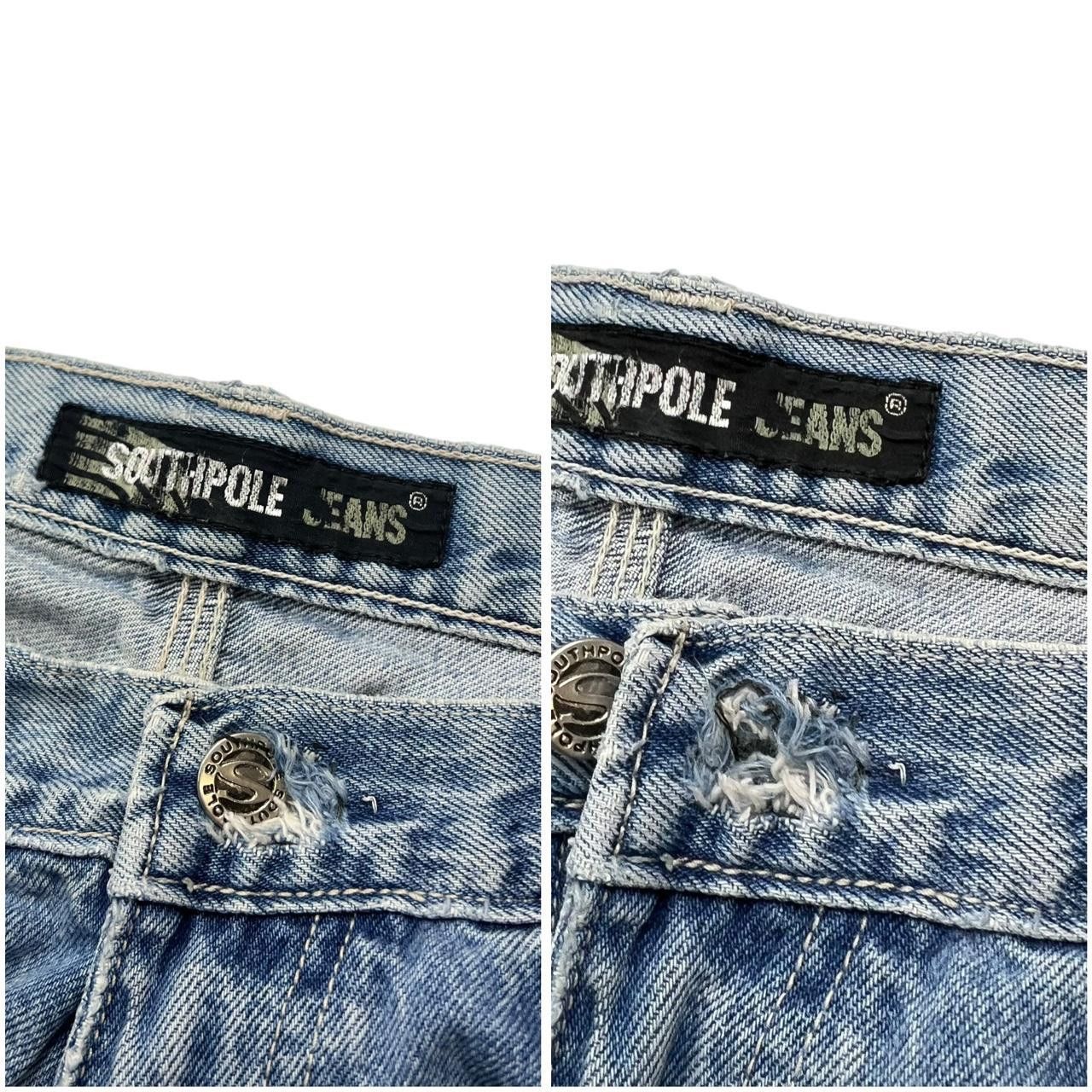 Southpole Vintage Baggy Southpole Light Wash Carpenter Jeans Waist 32 Size US 32 / EU 48 - 8 Thumbnail