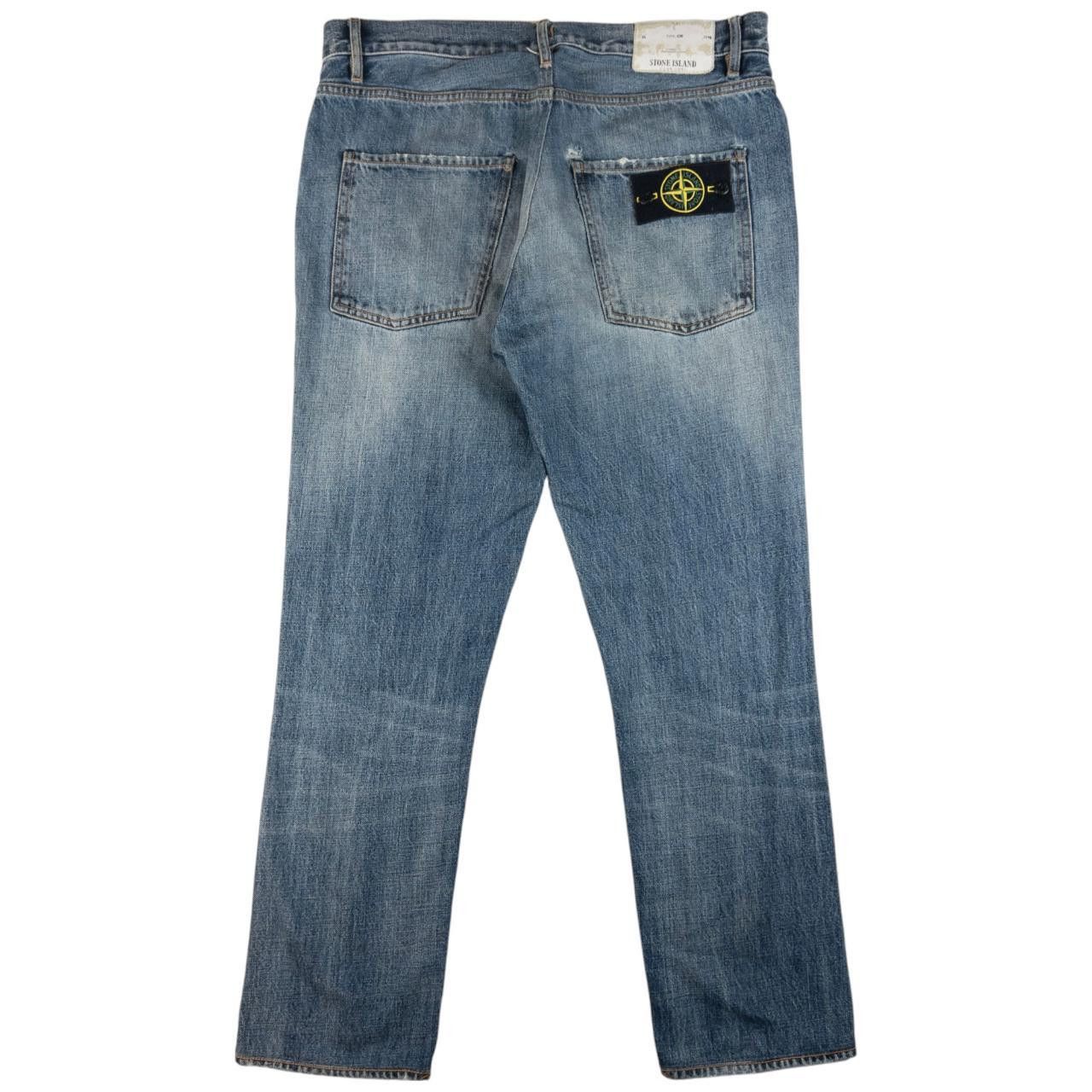Stone Island Vintage Stone Island Denim Jeans Size W34 Size US 34 / EU 50 - 2 Thumbnail