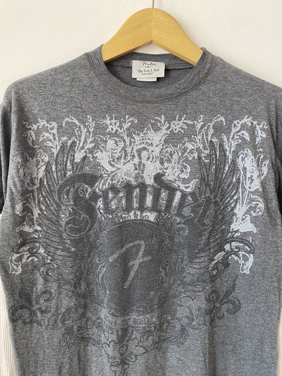 Band Tees Vintage 00s Fender Y2K Rare T-Shirt Size US L / EU 52-54 / 3 - 2 Thumbnail