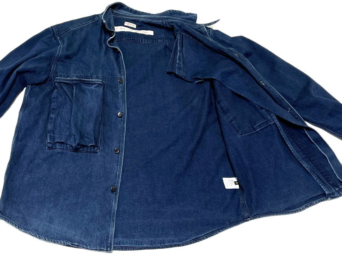 Kapital KAPITAL Army Military L/S Denim Shirt Indigo Size M Size US M / EU 48-50 / 2 - 3 Thumbnail