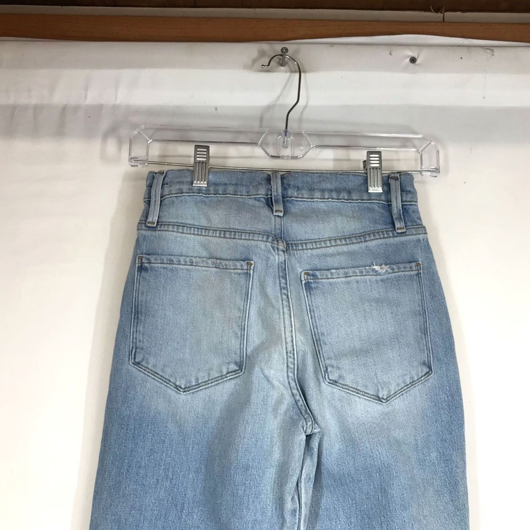Frame FRAME WOMEN'S JEANS BOOTCUT 24 BLUE DENIM ELENDA Le SYLVIE KICK FIT INDIGO Size 42" / US 20 - 6 Thumbnail