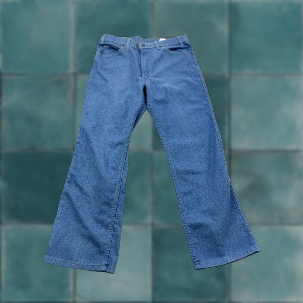 Levi's VINTAGE Levi’s 514 Jeans Men 34x28 Blue 1997 Paper Tag USA 90s City Western Cowboy Mens Size US 34 / EU 50 - 1 Thumbnail