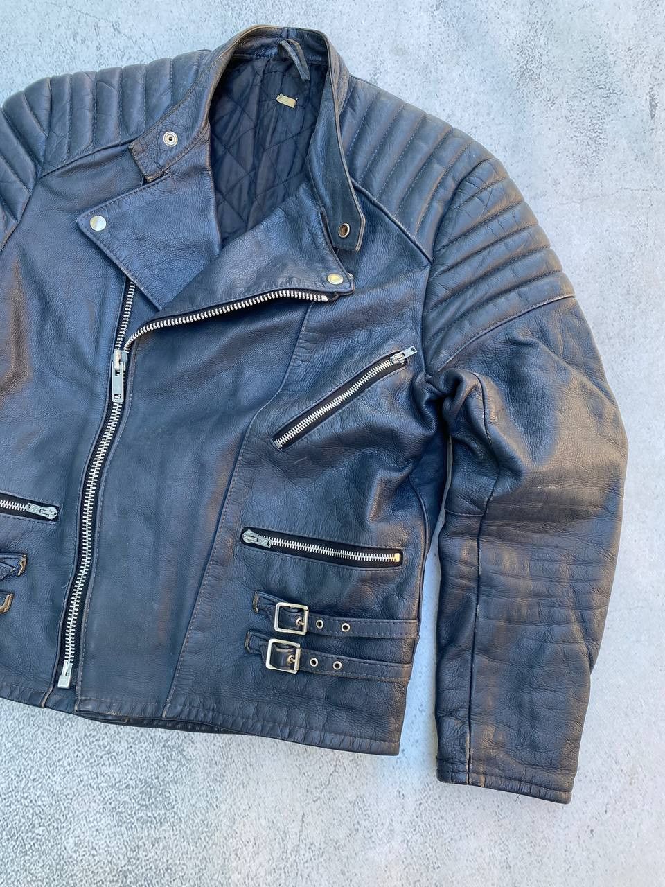 Other Leather Faded Avant Garde brown Rick Owens style Jacket Size US M / EU 48-50 / 2 - 3 Thumbnail