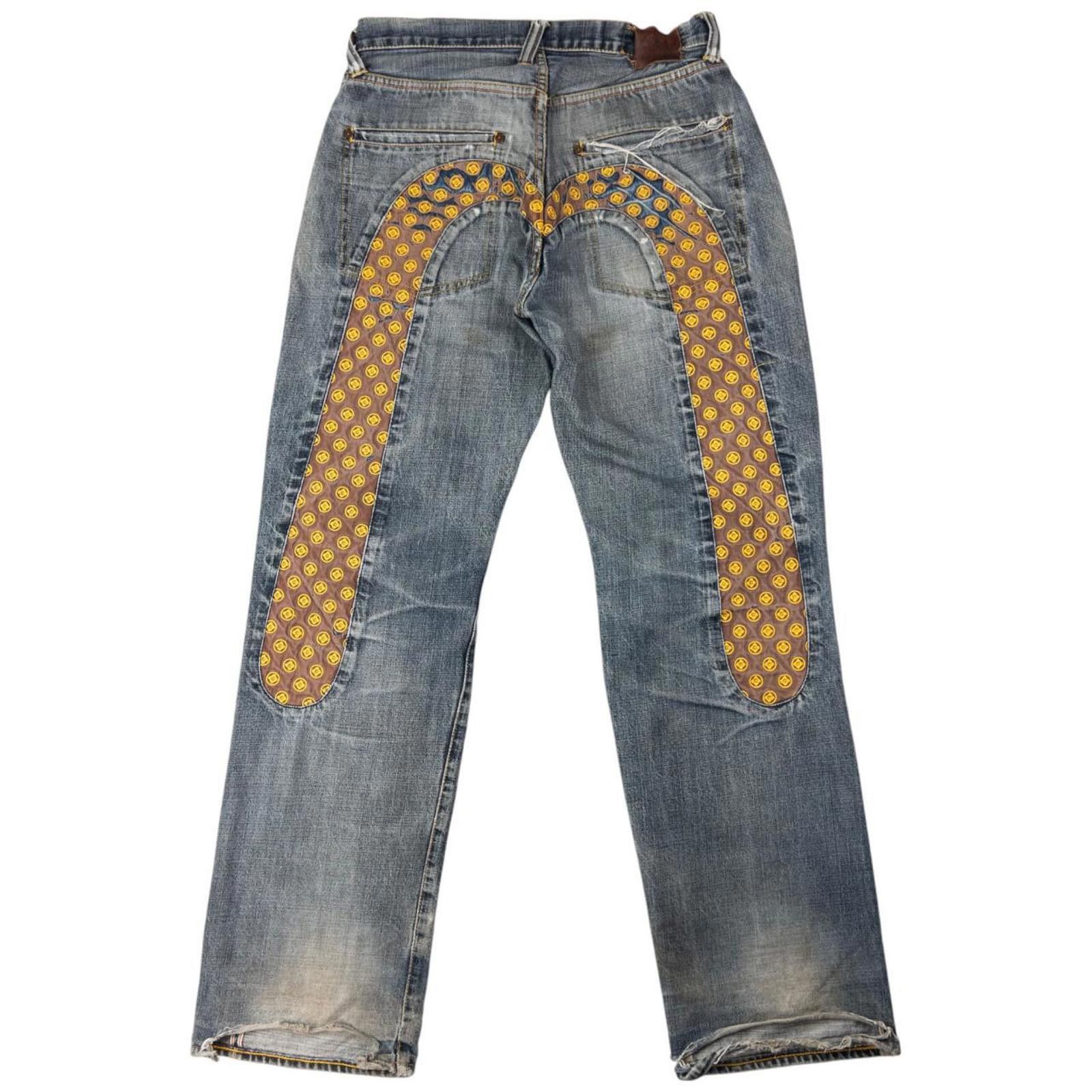 Evisu Vintage Evisu Kamon Daicock Japanese Denim Jeans Size W31 Size US 31 - 1 Thumbnail