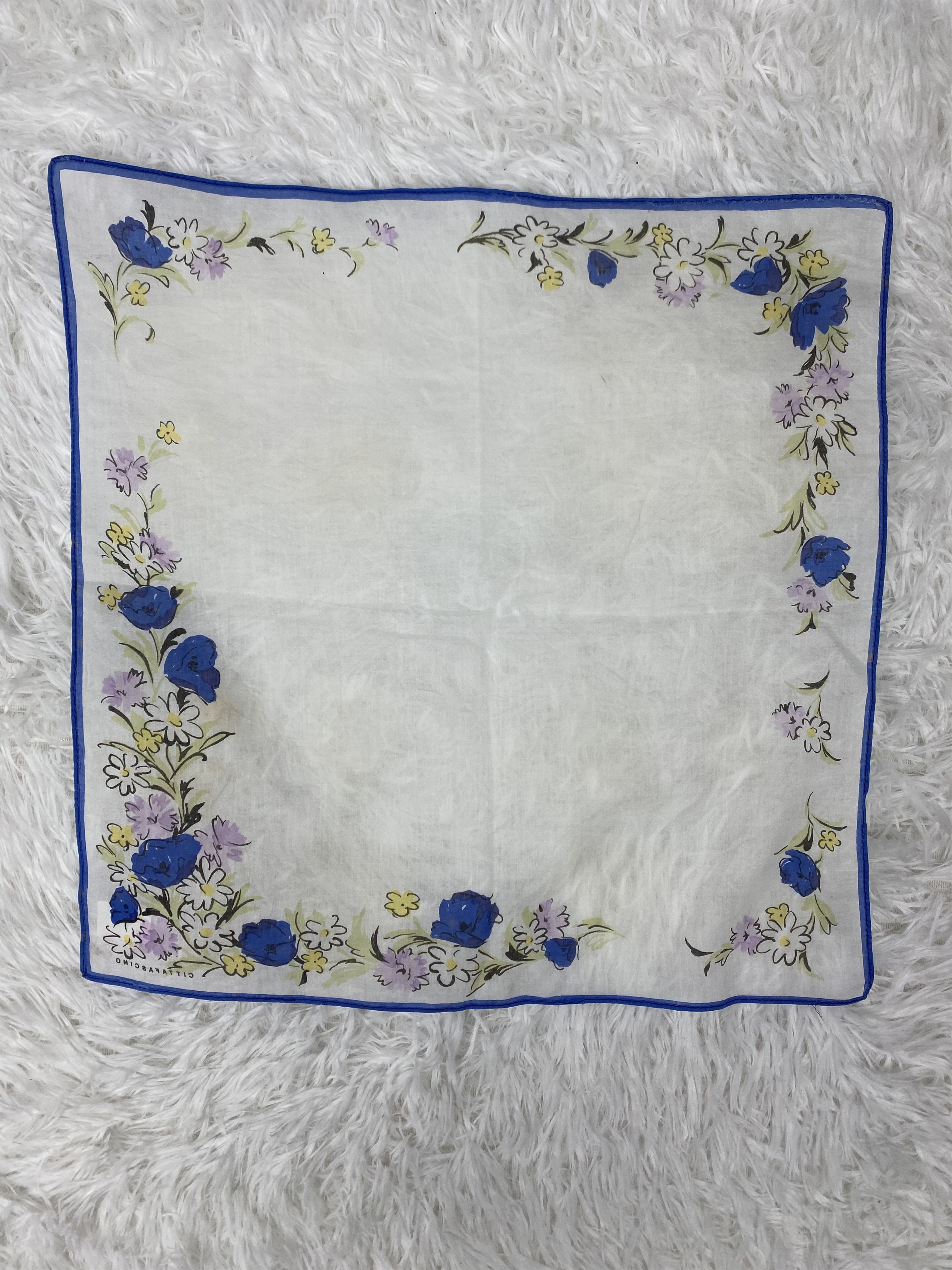 Designer × Vintage Vintage Cittafascino Handkerchief Neckerchief Ph0739 Size ONE SIZE - 4 Thumbnail