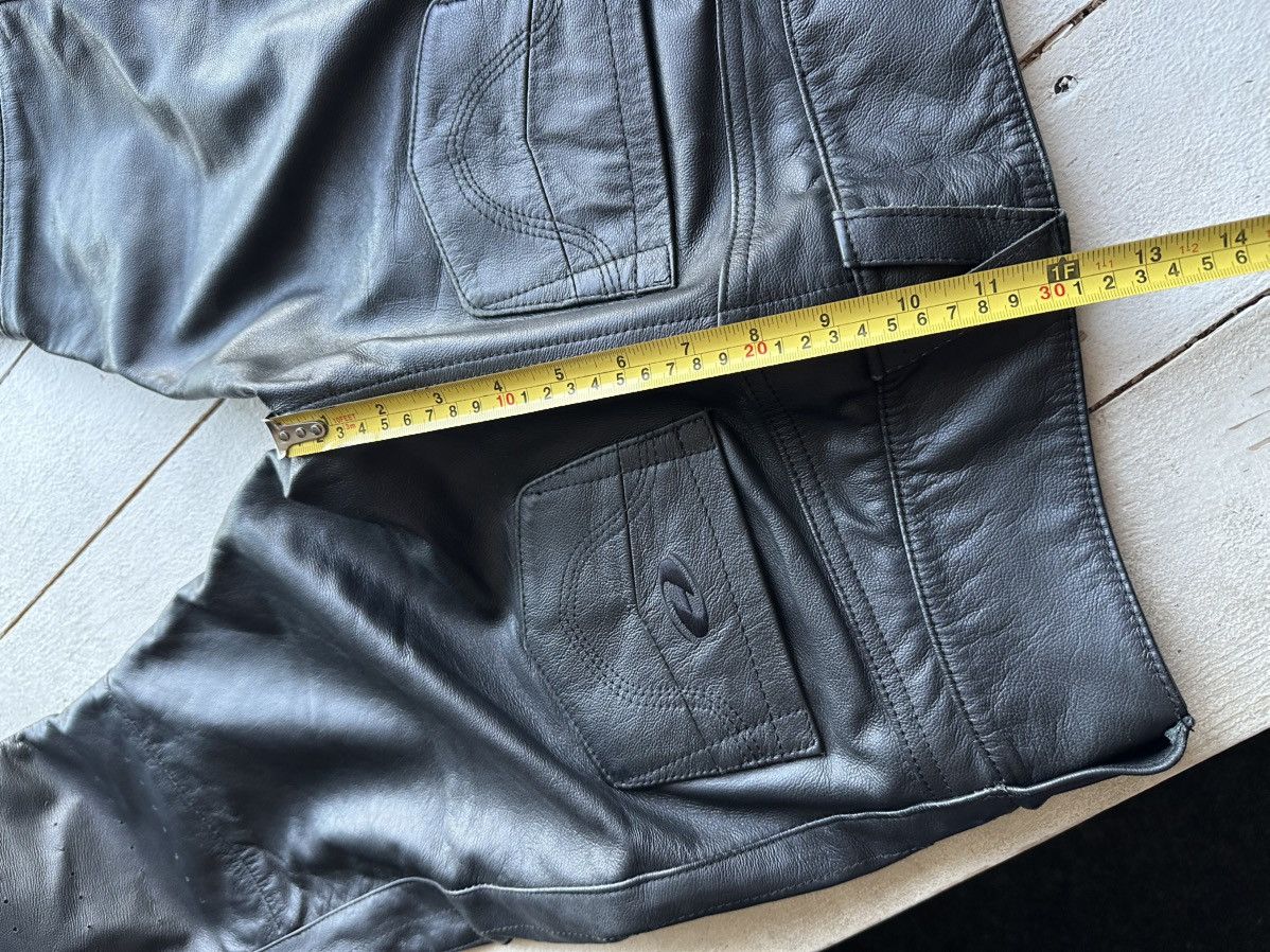 Leather HELD 🚨 LEATHER PANTS RACING VNTG Cowboy Biker Leather Pants Size US 32 / EU 48 - 20 Thumbnail