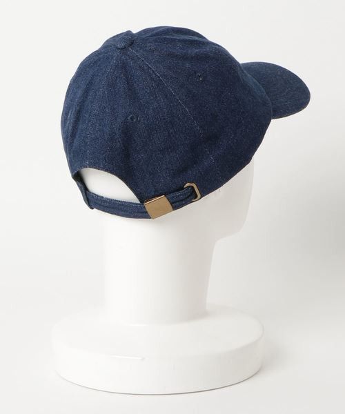 Number (N)ine × STUDIOUS Nimber (N)ine x Studious Denim 6 Panel Baseball Cap Size ONE SIZE - 3 Thumbnail