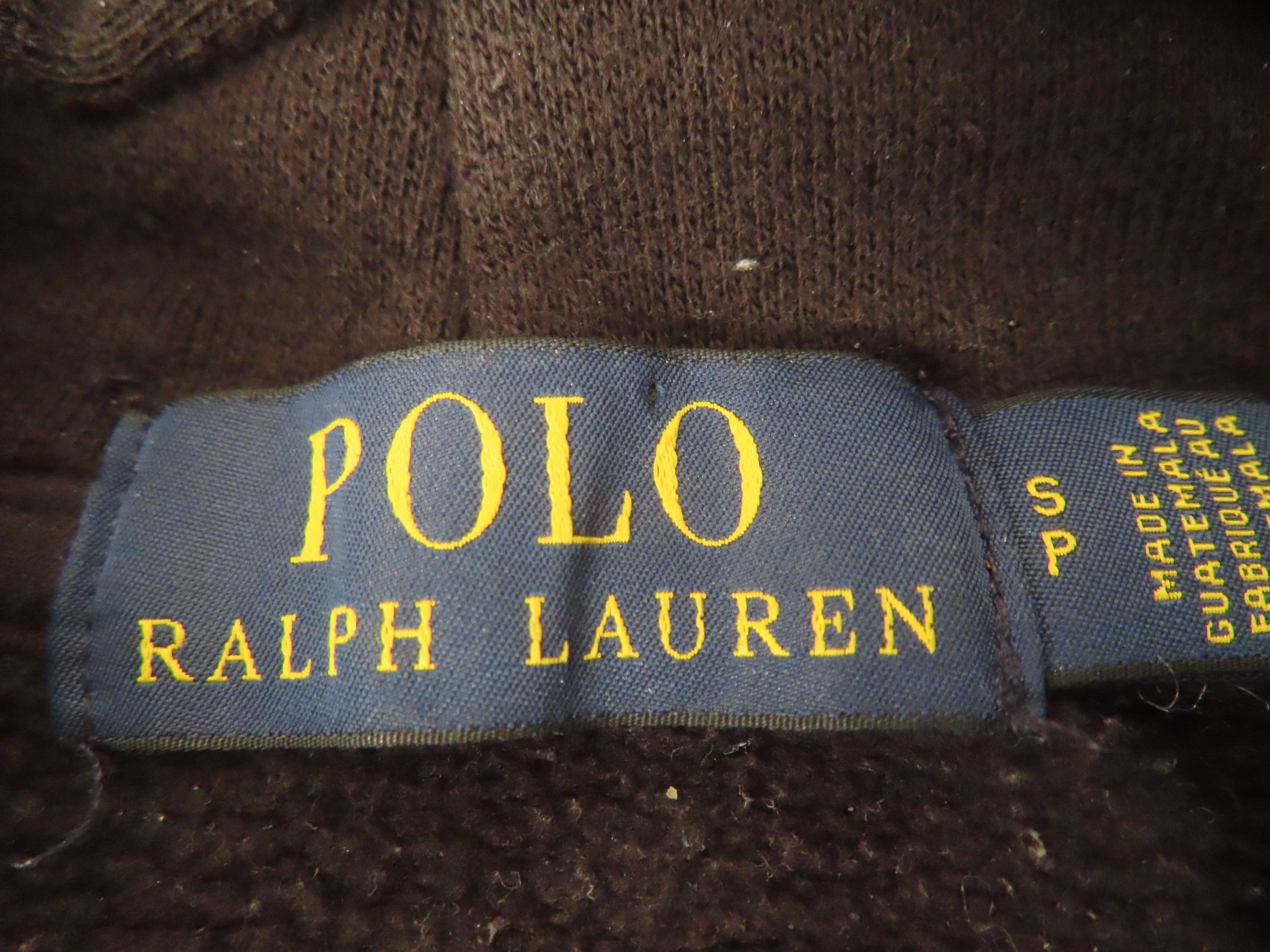 Polo Ralph Lauren × Vintage rare polo ralph lauren bear hoodie Size US S / EU 44-46 / 1 - 4 Thumbnail