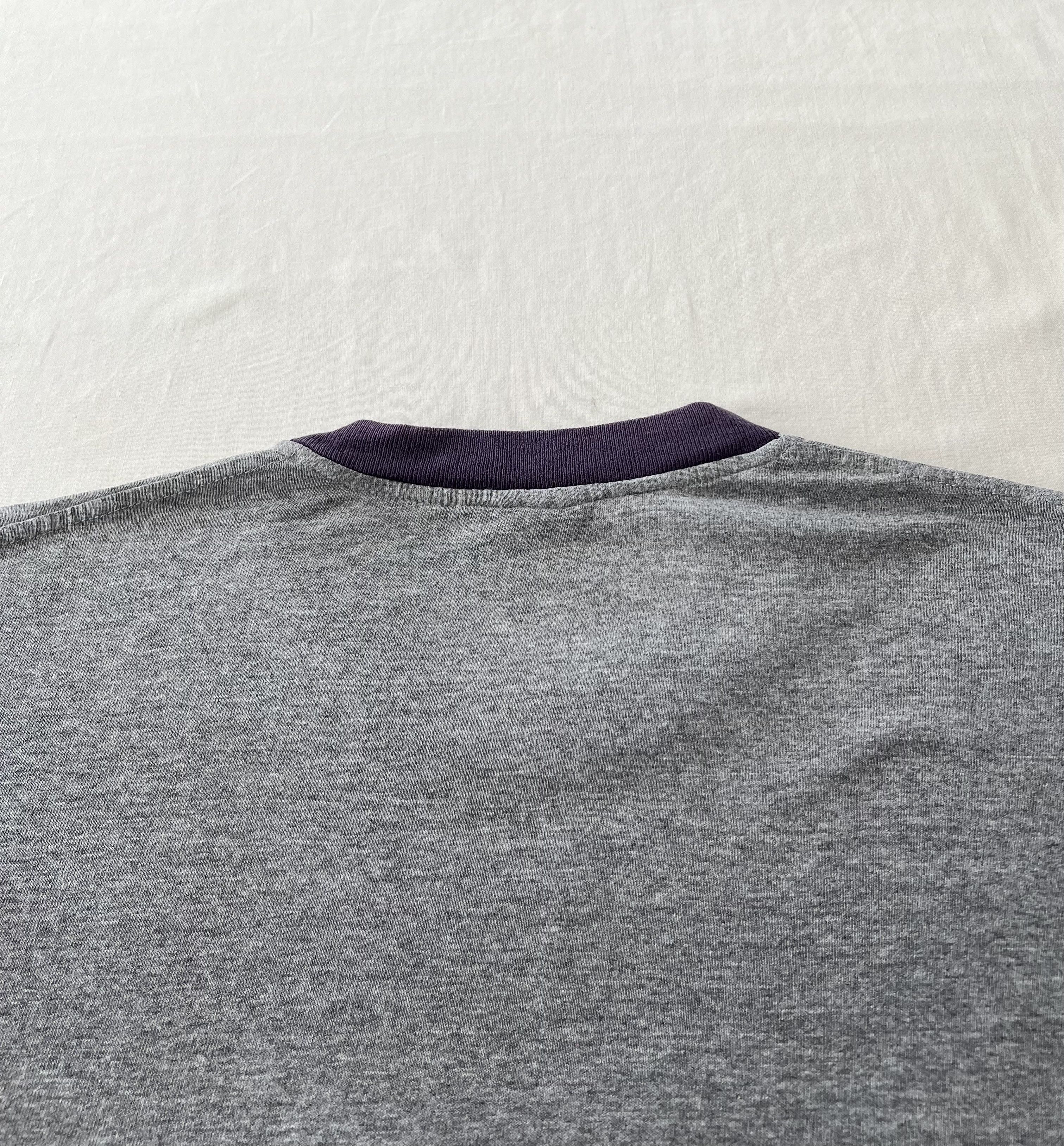 Nike Vintage 90s Nike Embroidered Logo Gray T-shirt Size US XL / EU 56 / 4 - 9 Thumbnail