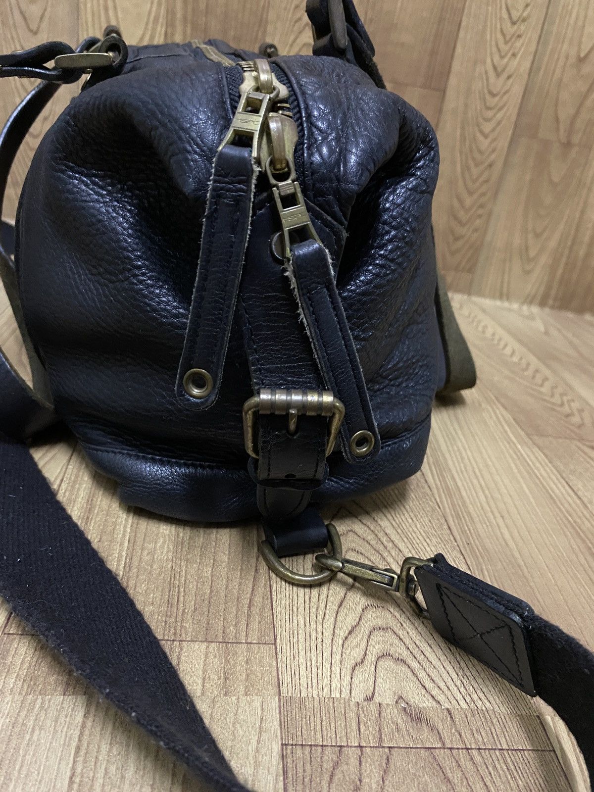 MasterPiece Very Rare Vintage Masterpiece 2Way Boston Leather Bag 2000s Size ONE SIZE - 5 Thumbnail