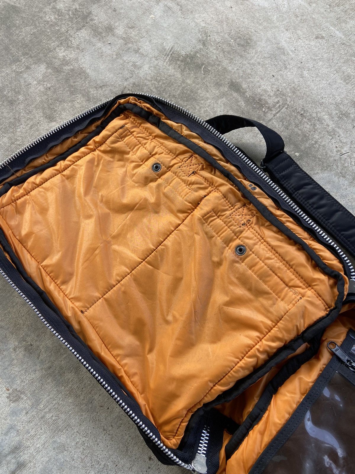Porter Vintage Porter Tanker Black Nylon 3 Way Backpack / Sling Bag Size ONE SIZE - 8 Thumbnail