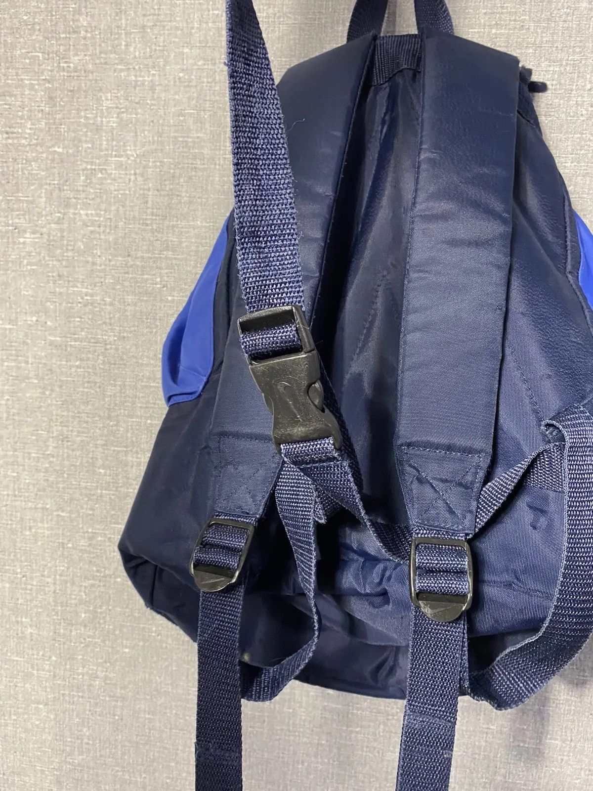 Nike × Vintage Vintage Y2K Nike Big Logo Backpack Size ONE SIZE - 10 Thumbnail