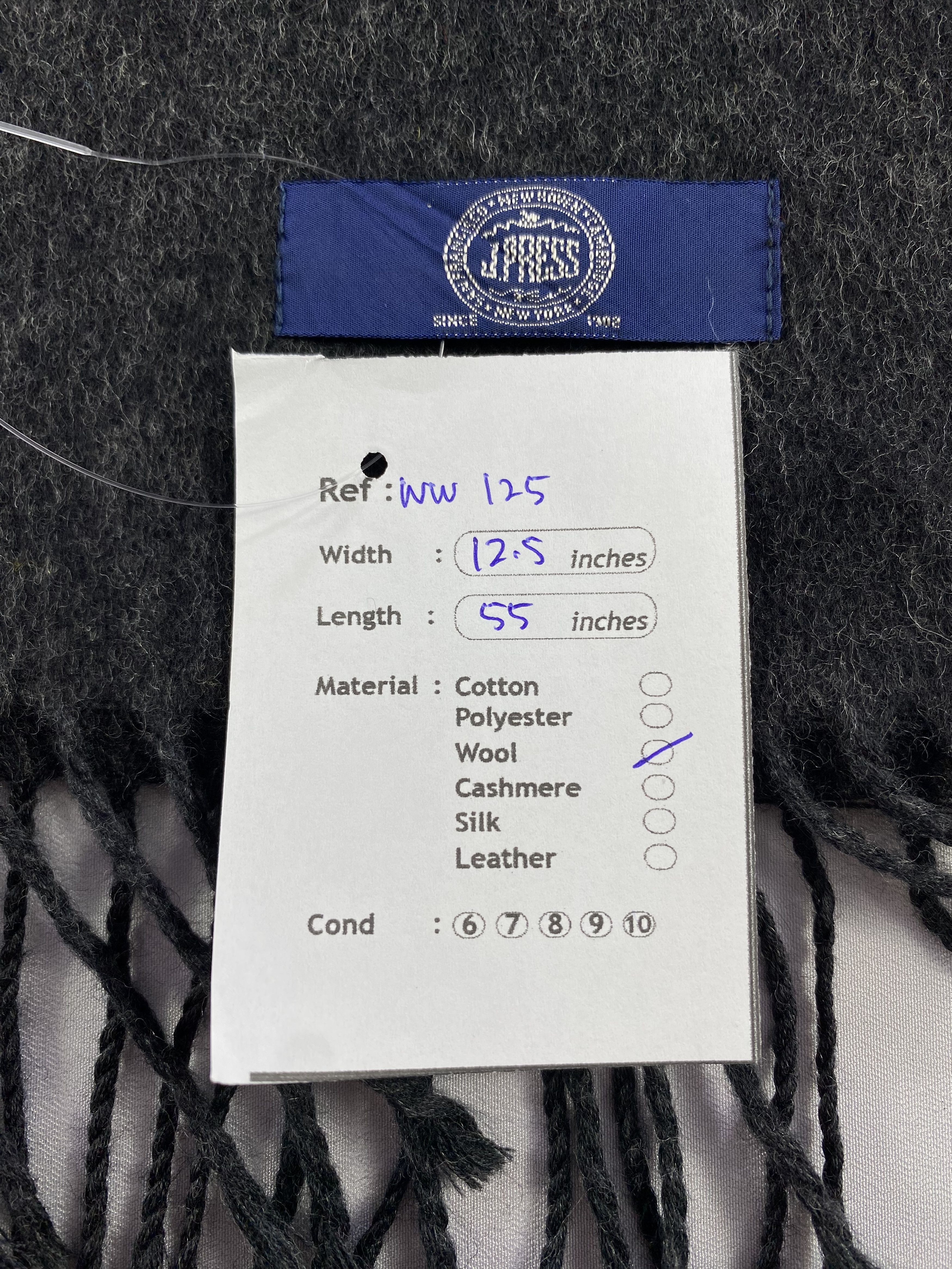 J. Press J. Press Scarf / Muffler / Neckwear - WW125 Size ONE SIZE - 5 Thumbnail