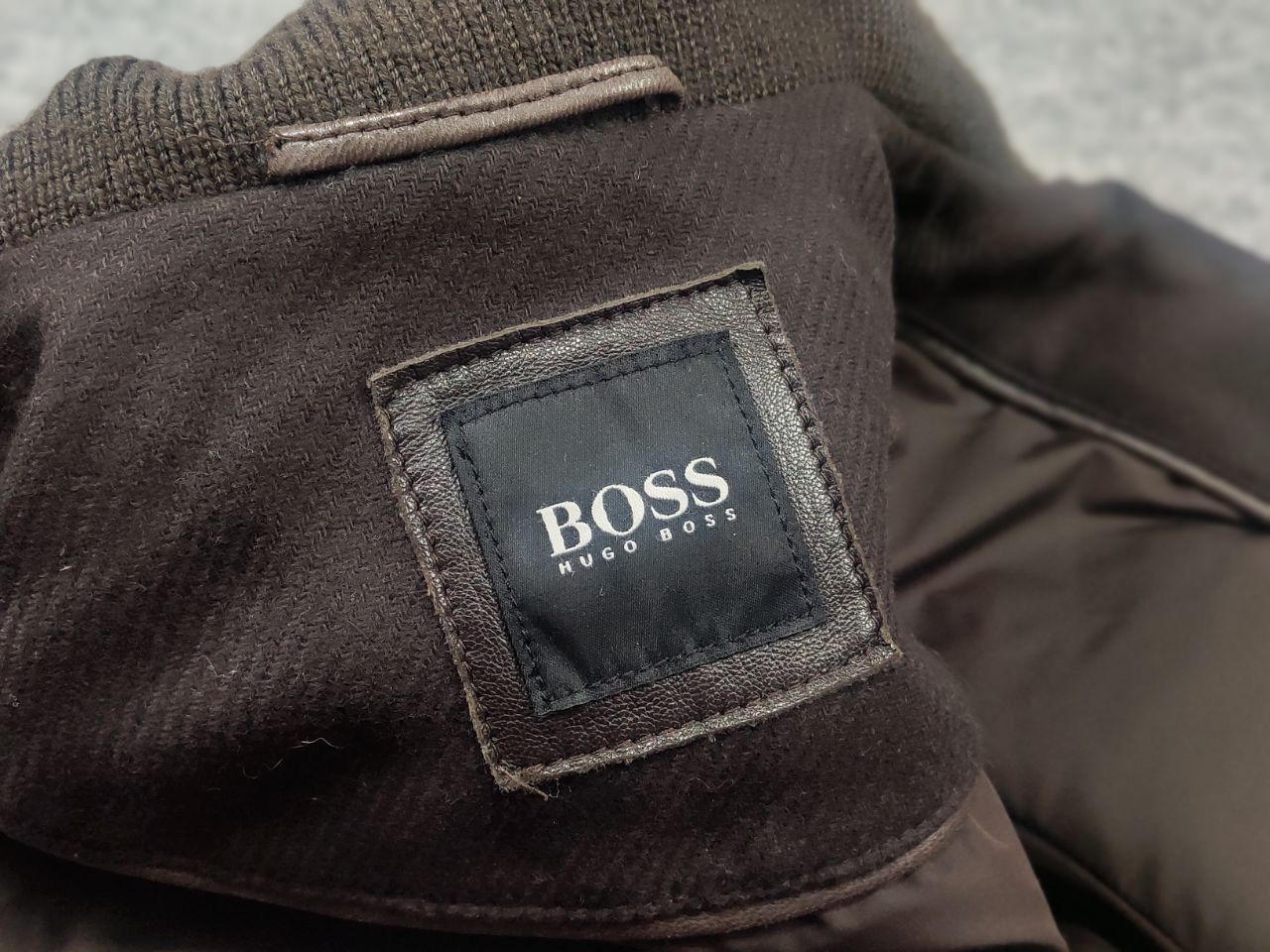Hugo Boss Hugo Boss Italian lamb nappa Leather Brown Classic Jacket Size US M / EU 48-50 / 2 - 13 Thumbnail