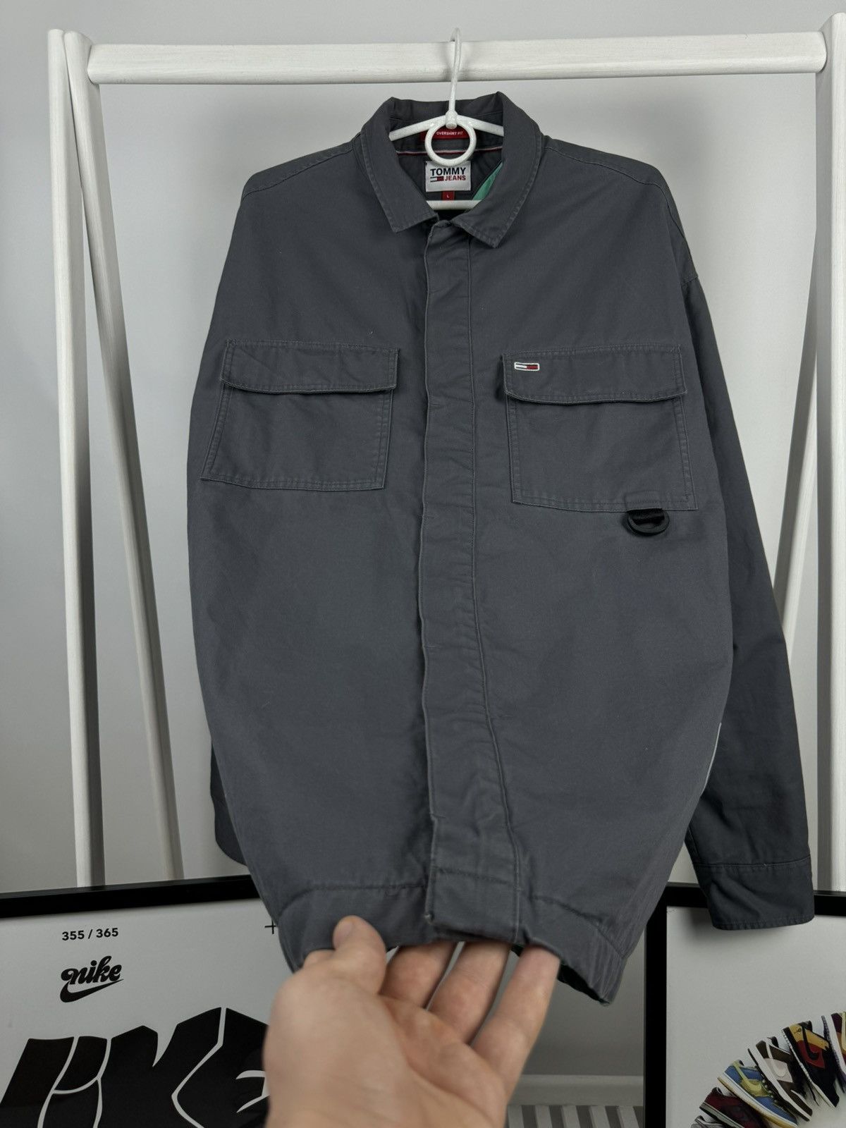 Tommy Hilfiger Heavy Tommy Jeans Jacket Size US L / EU 52-54 / 3 - 5 Thumbnail