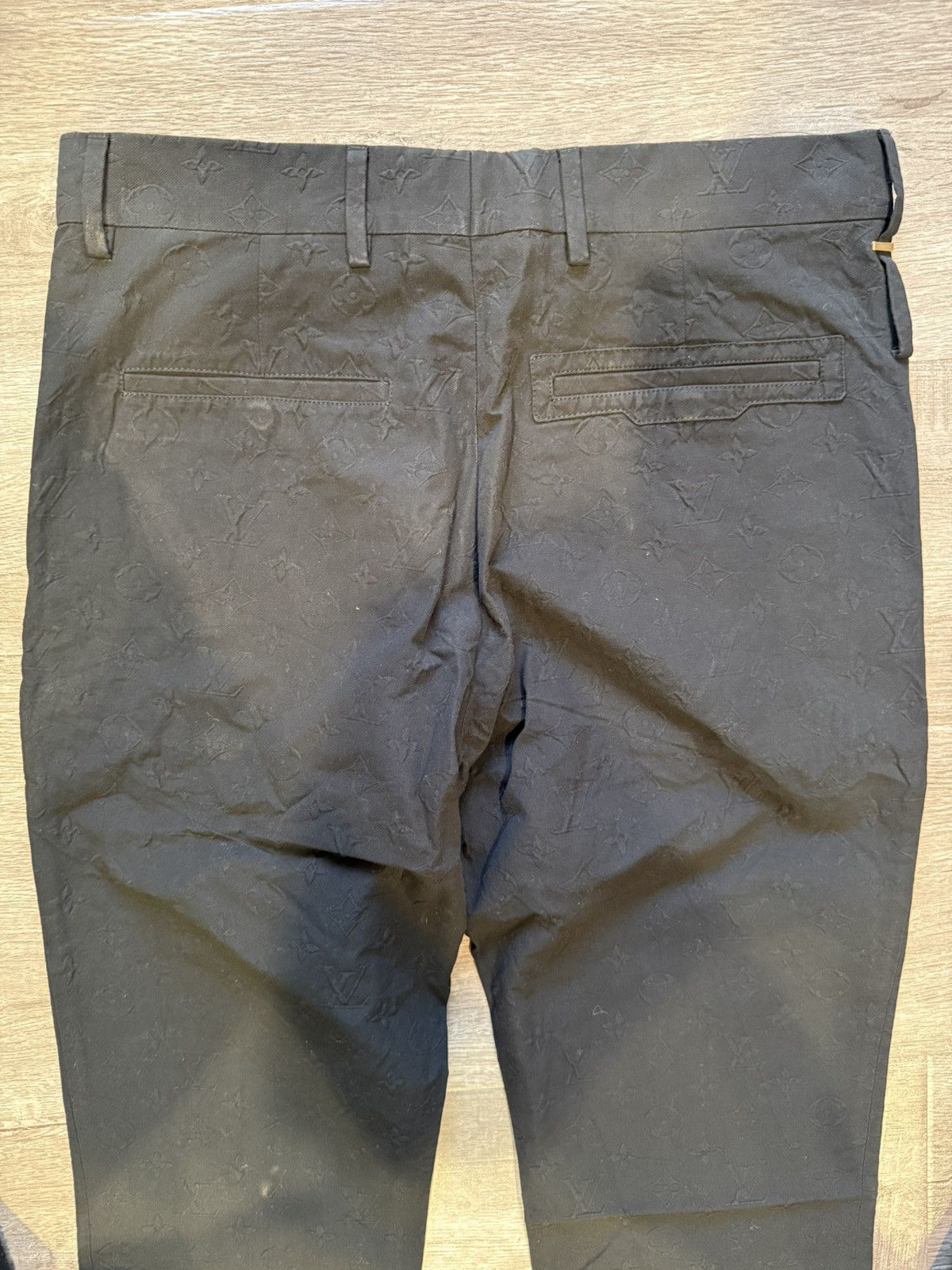 Louis Vuitton Louis Vuitton Black Monogram Pants Size US 30 / EU 46 - 7 Thumbnail