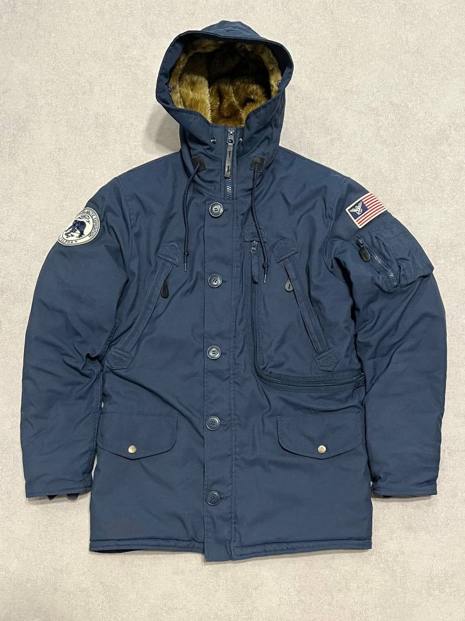Alpha Industries Alpha Industries N3-B Men`s Blue Parka Jacket Size S Size US S / EU 44-46 / 1 - 1 Thumbnail