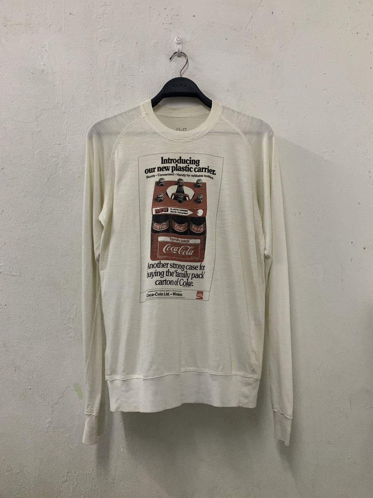 Dolce & Gabbana × Vintage Vintage Y2K Dolce & Gabbana Coca Cola Long Sleeve Shirt Size US M / EU 48-50 / 2 - 1 Thumbnail