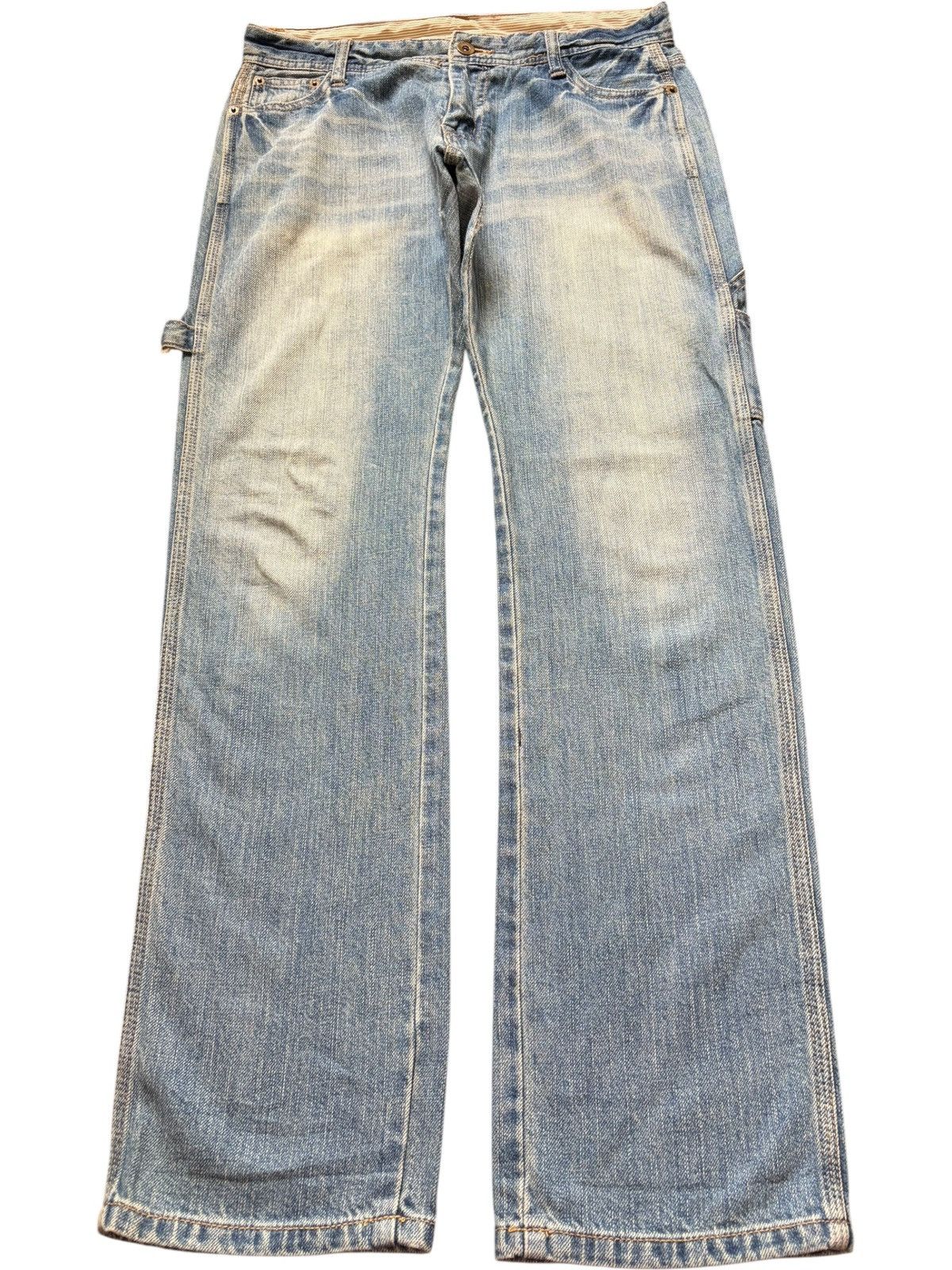 Helmut Lang Vintage Japanese Brand Mud Wash Carpenter Jeans Size 31" - 1 Thumbnail