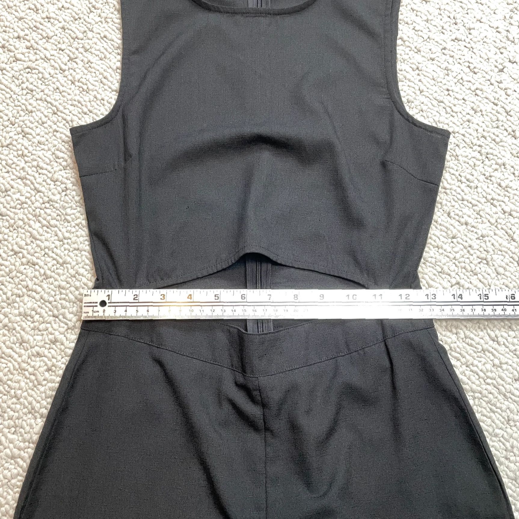 Boohoo Boohoo Jumpsuit Womens 4 Night Black Sleeveless Wide-Leg Polyester Romper Jumper Party/Cocktail Casual Size S / US 4 / IT 40 - 5 Thumbnail