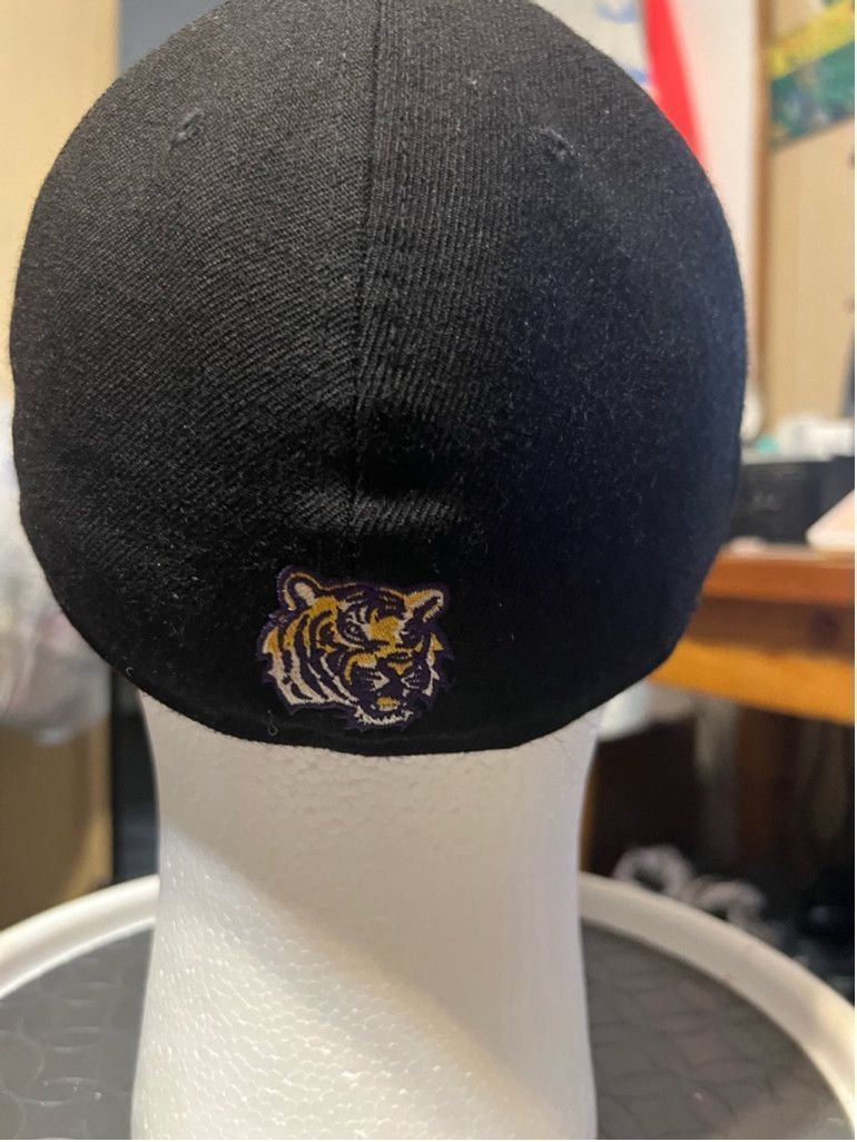New Era Men's New Era LSU Tigers Hat Size 7 3/8 Black Size ONE SIZE - 3 Thumbnail