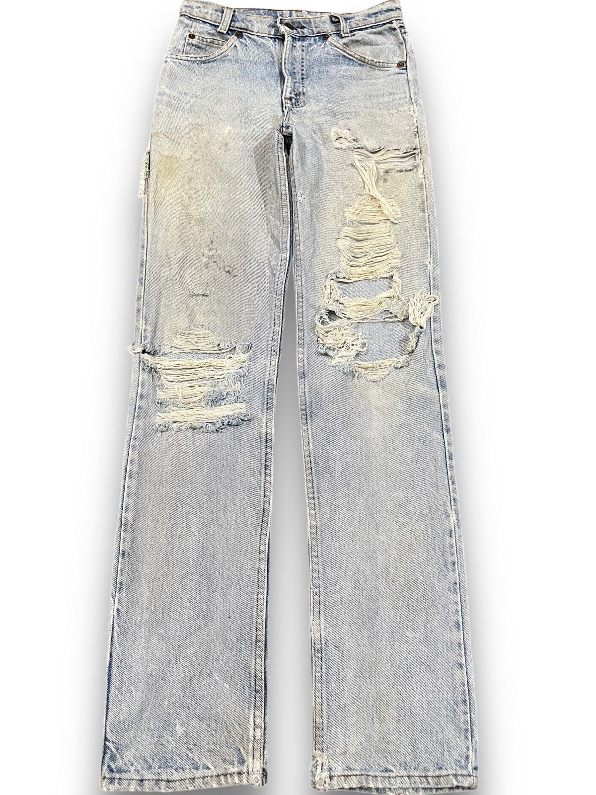 LVC × Levi's × Levi's Vintage Clothing Vintage Levi’s Orange Tab Distresses Denim Size US 28 / EU 44 - 1 Thumbnail
