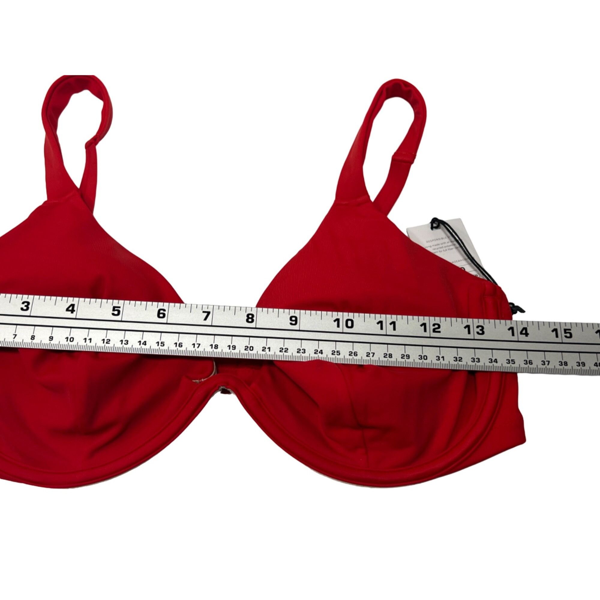 Other Shade & Shore - Women's Underwire Bikini Top - Red - 34DD Size ONE SIZE - 5 Thumbnail