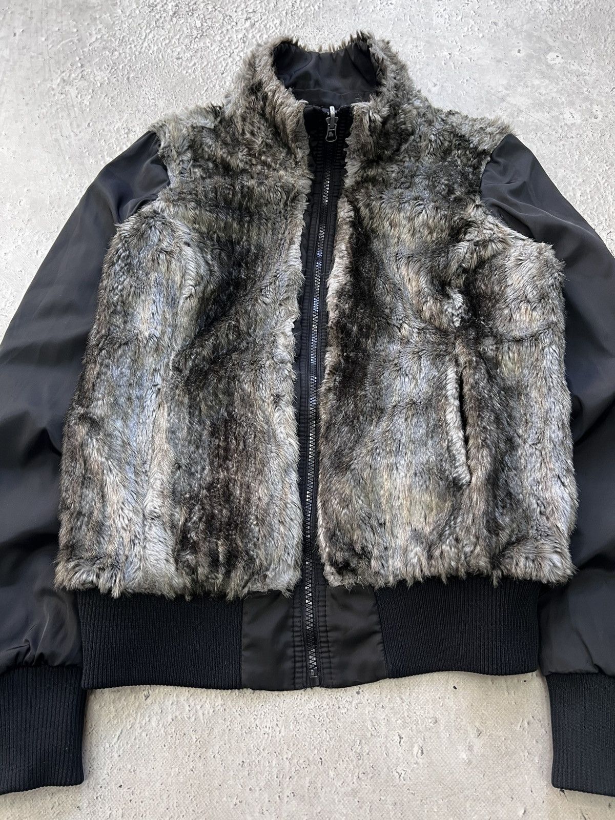 If Six Was Nine × Le Grande Bleu (L.G.B.) × Vintage HOOD COAT Vintage 70s Golden Fleece Bomber Military Jacket Size M / US 6-8 / IT 42-44 - 4 Thumbnail